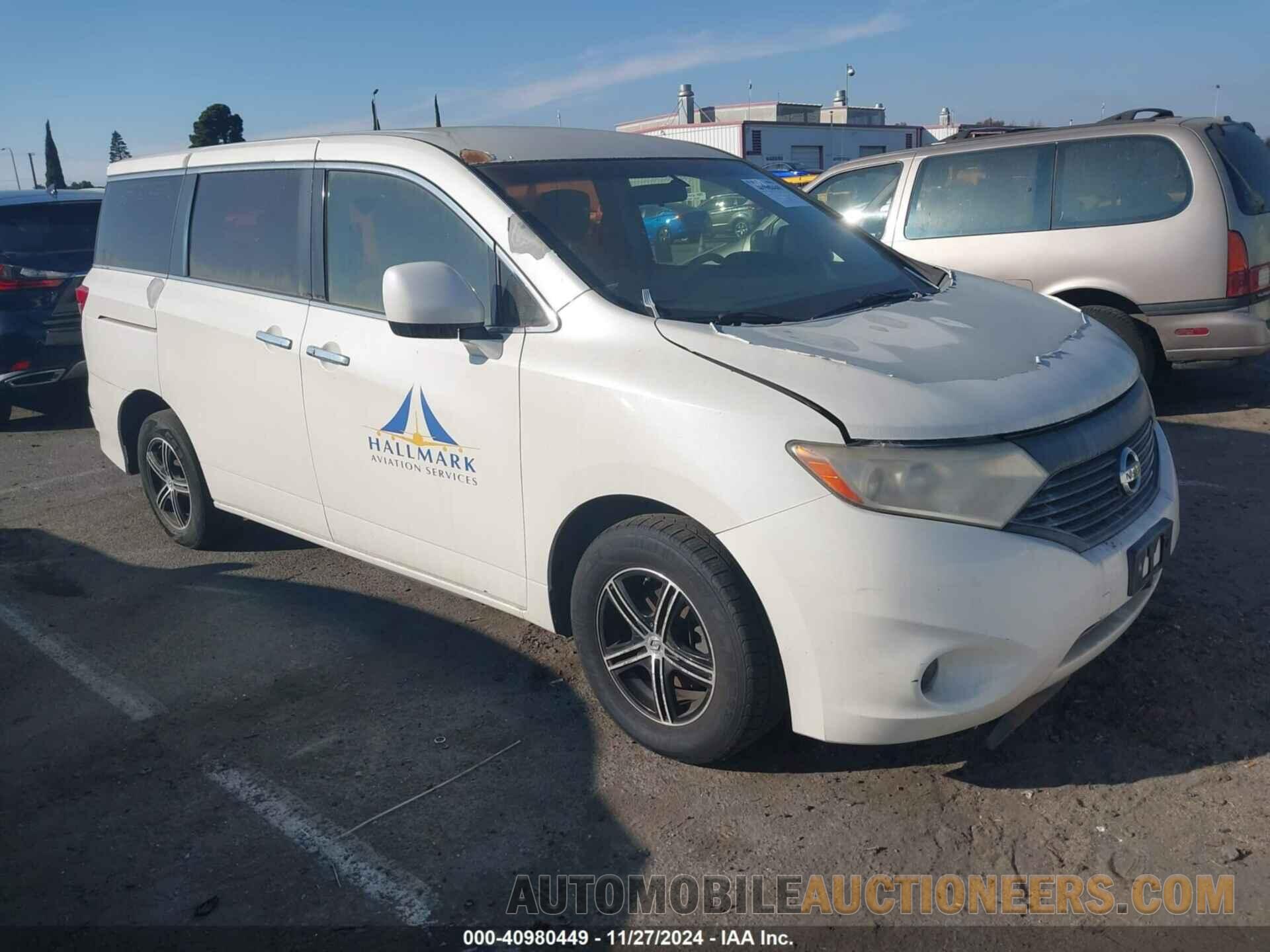 JN8AE2KP0E9101588 NISSAN QUEST 2014