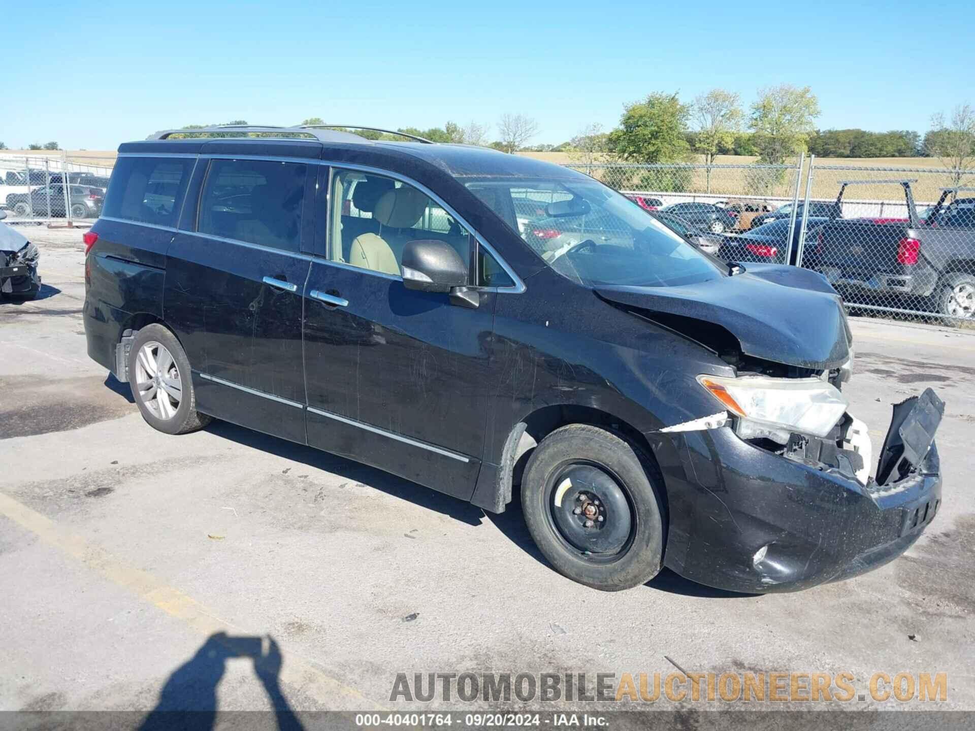 JN8AE2KP0E9107441 NISSAN QUEST 2014