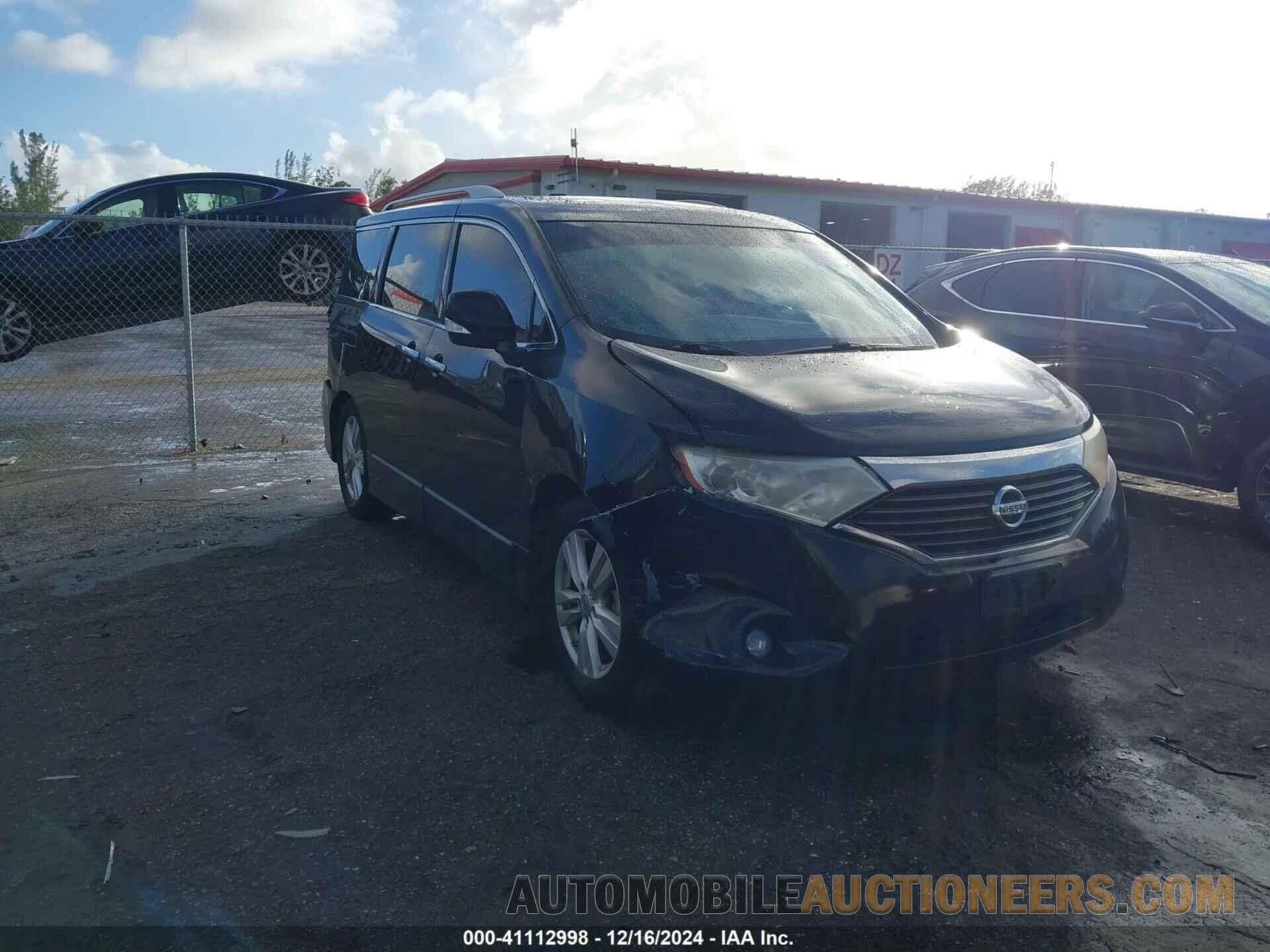 JN8AE2KP1C9034691 NISSAN QUEST 2012