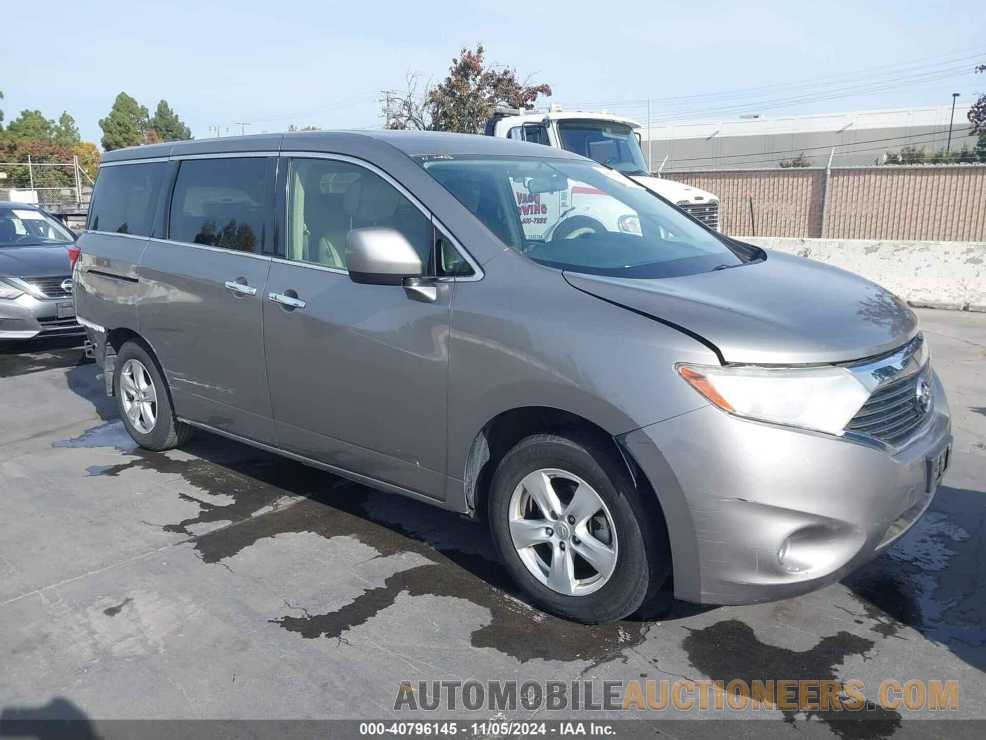 JN8AE2KP1D9064825 NISSAN QUEST 2013