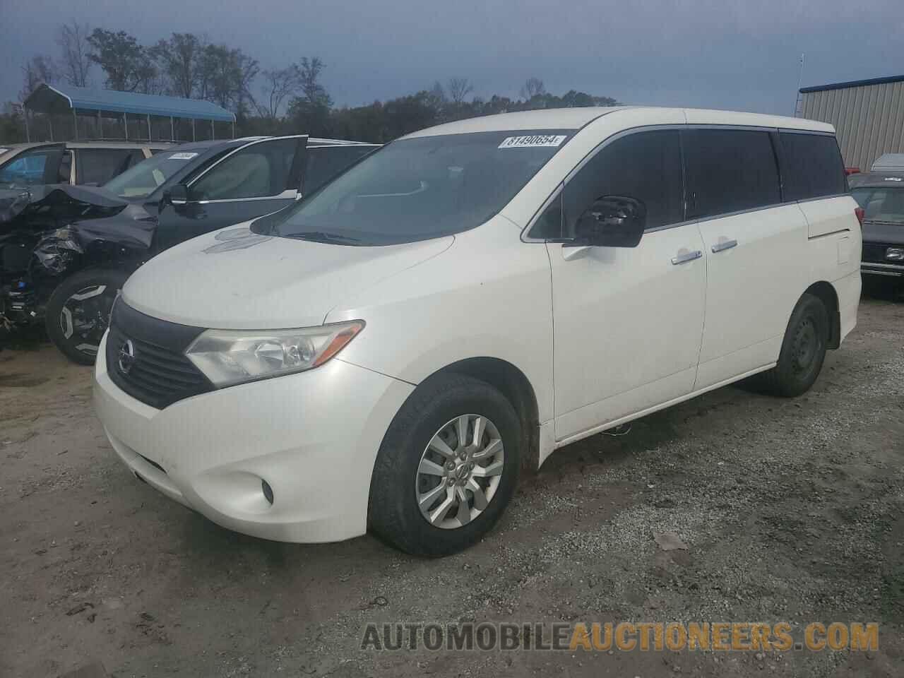 JN8AE2KP1D9070740 NISSAN QUEST 2013