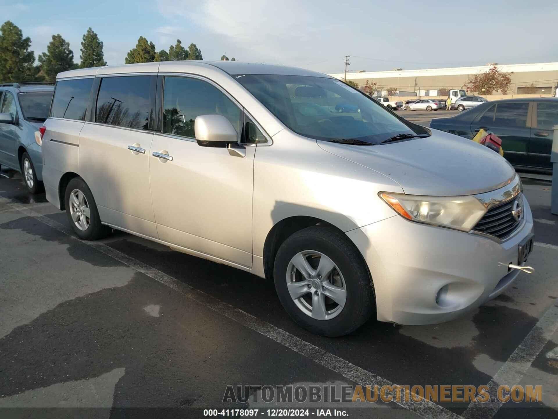 JN8AE2KP2C9037387 NISSAN QUEST 2012