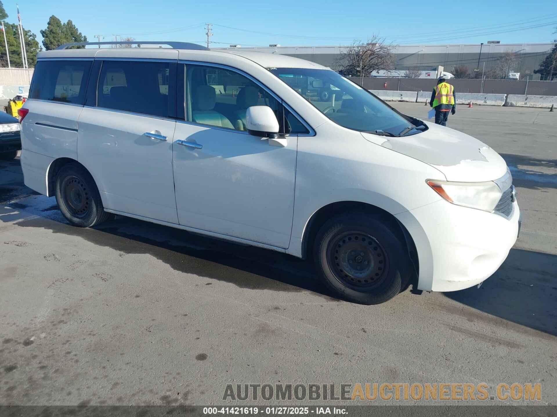 JN8AE2KP2C9040807 NISSAN QUEST 2012