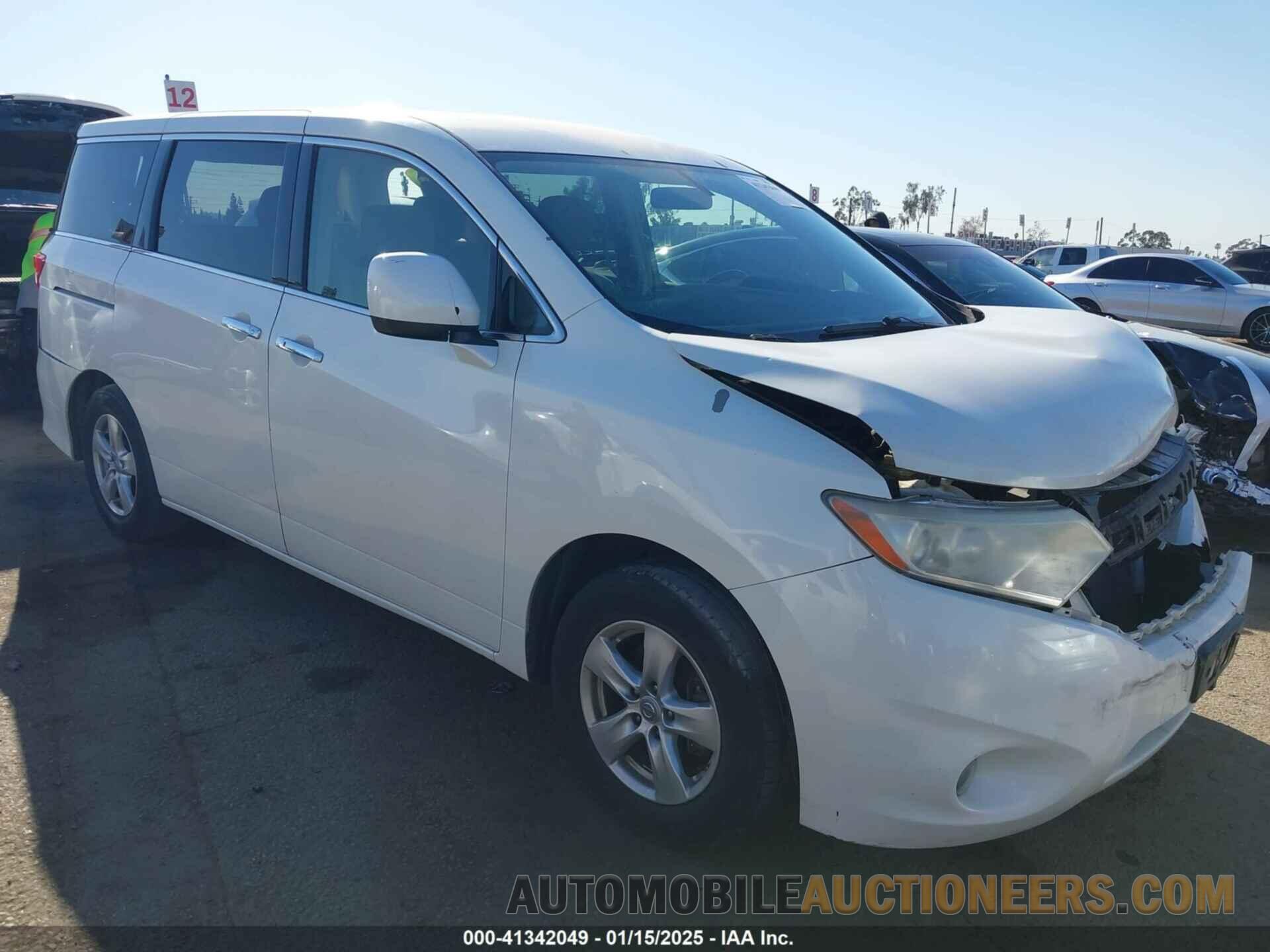 JN8AE2KP2D9068429 NISSAN QUEST 2013