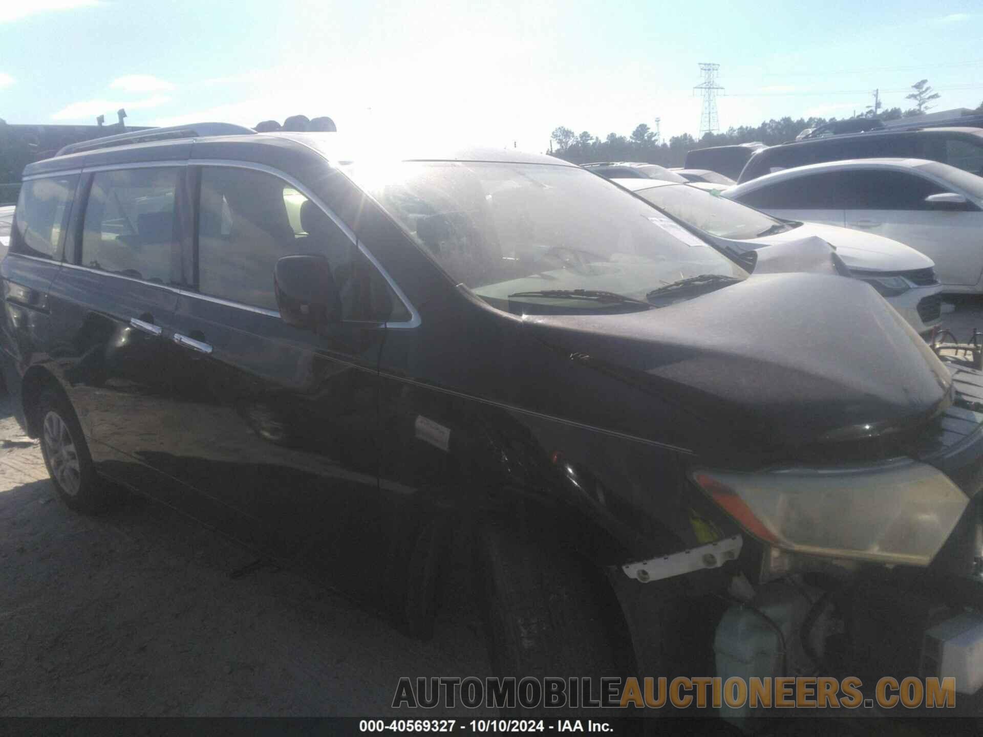 JN8AE2KP2E9100667 NISSAN QUEST 2014