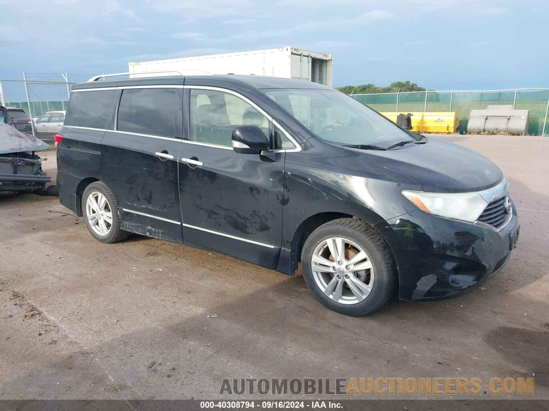 JN8AE2KP2E9107523 NISSAN QUEST 2014