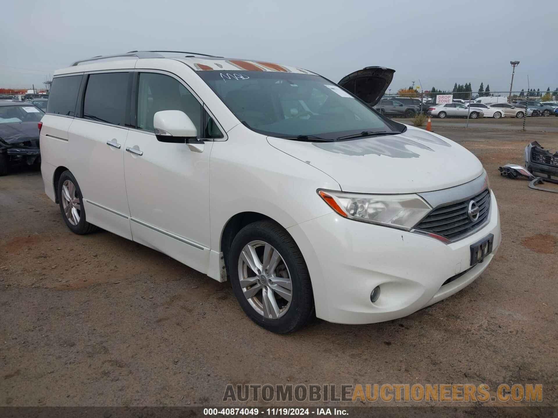 JN8AE2KP3B9007037 NISSAN QUEST 2011