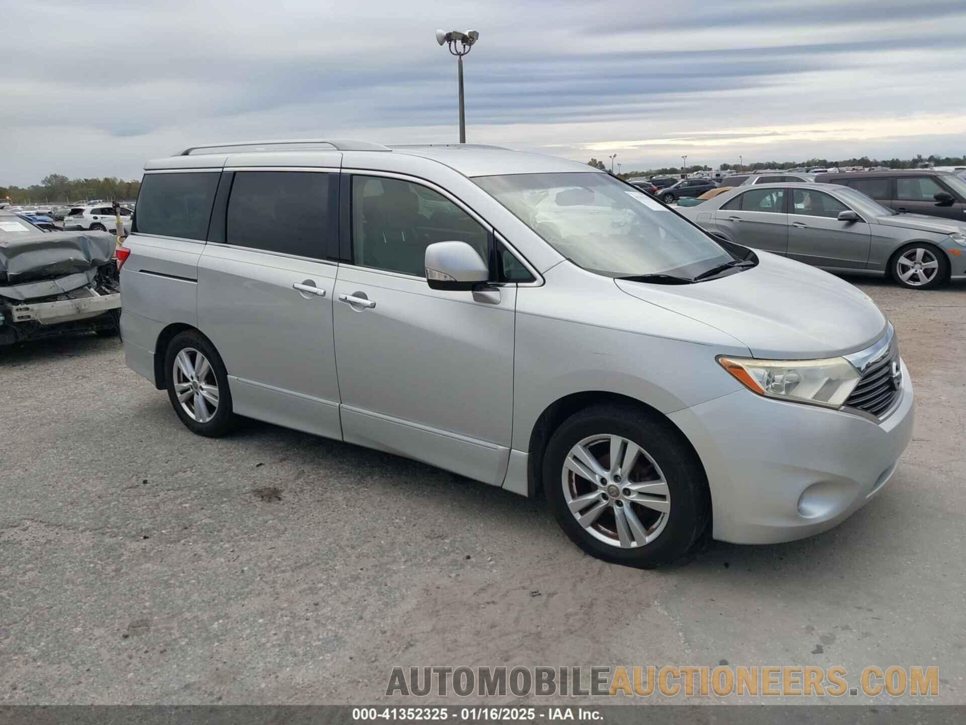 JN8AE2KP3D9062994 NISSAN QUEST 2013