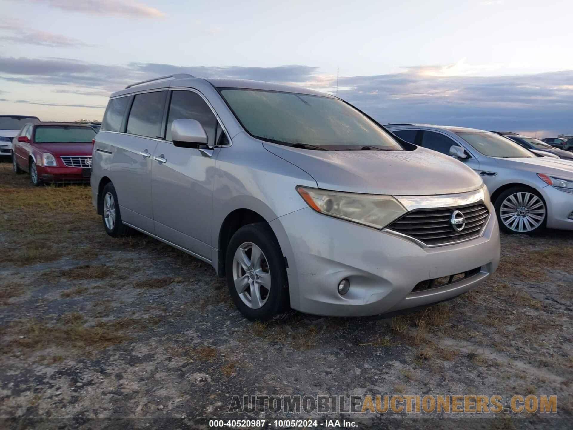 JN8AE2KP3D9066723 NISSAN QUEST 2013