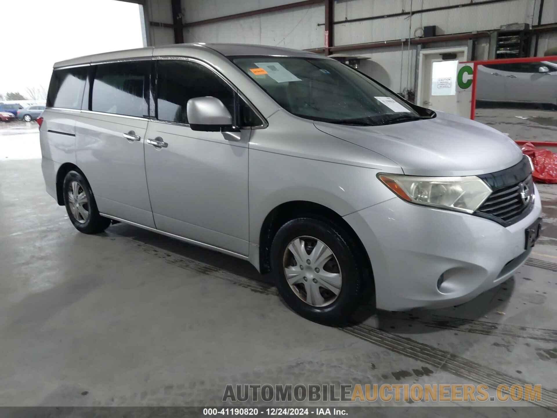 JN8AE2KP3E9104078 NISSAN QUEST 2014