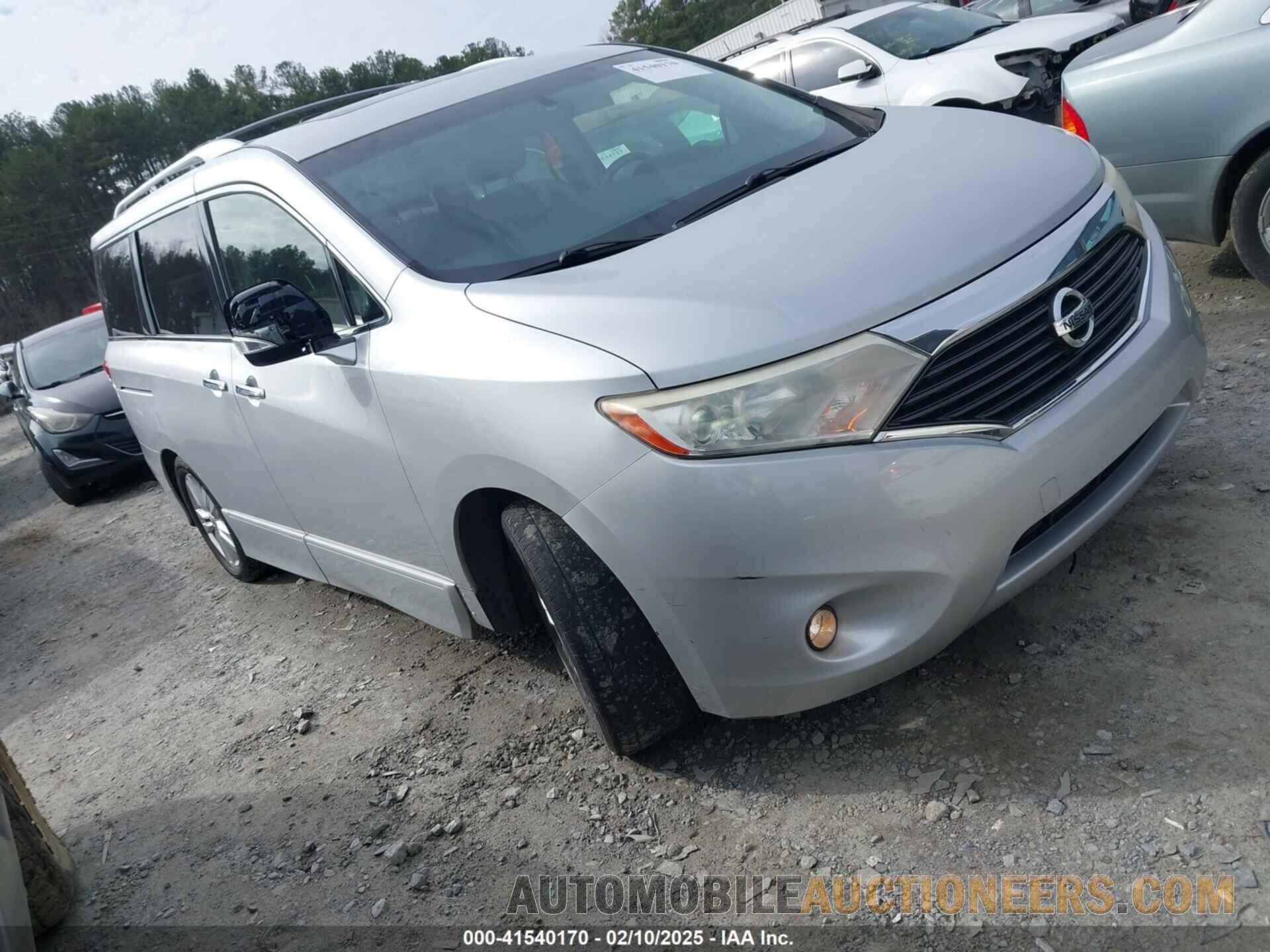 JN8AE2KP4C9043465 NISSAN QUEST 2012