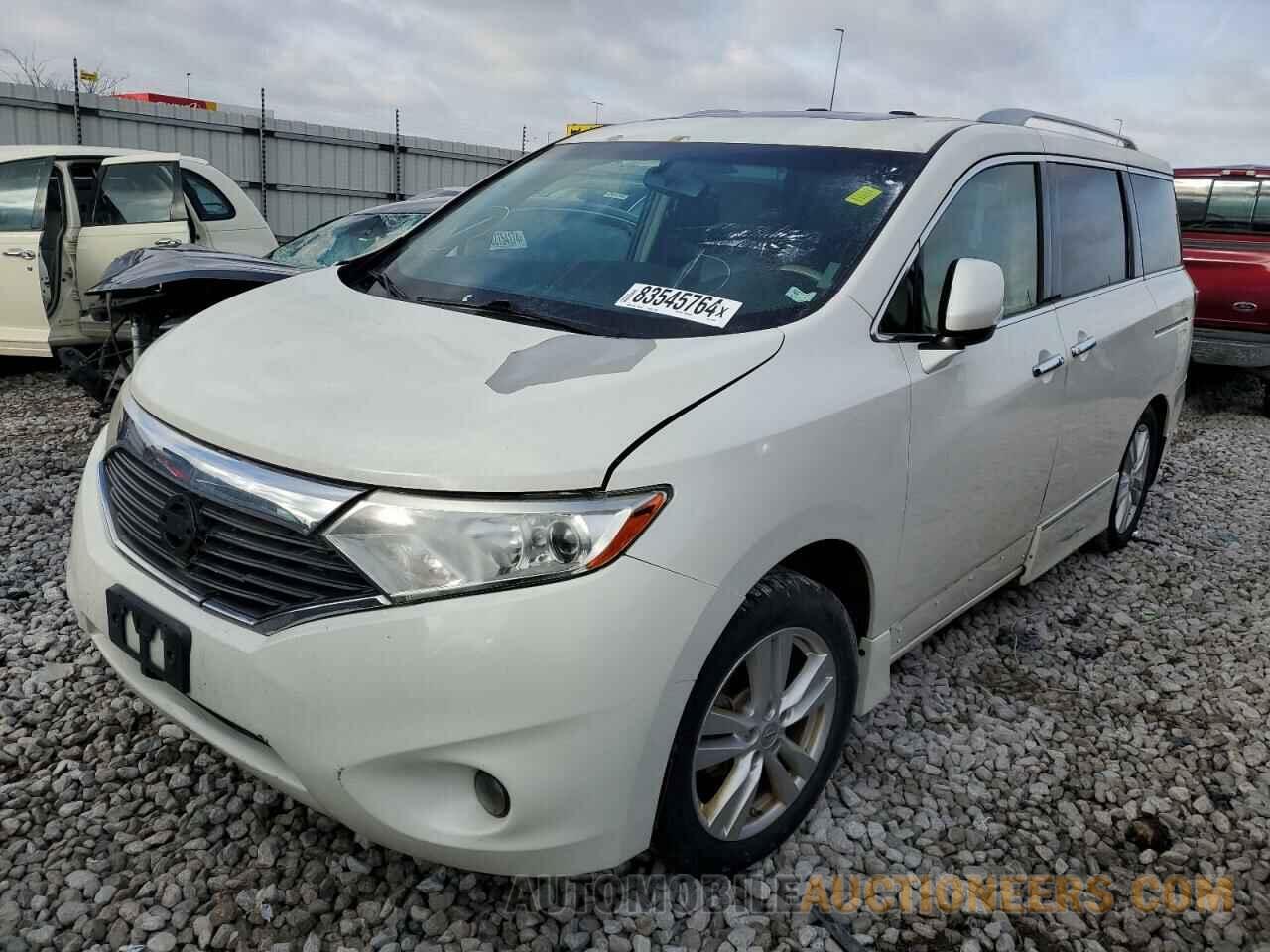 JN8AE2KP4C9047001 NISSAN QUEST 2012