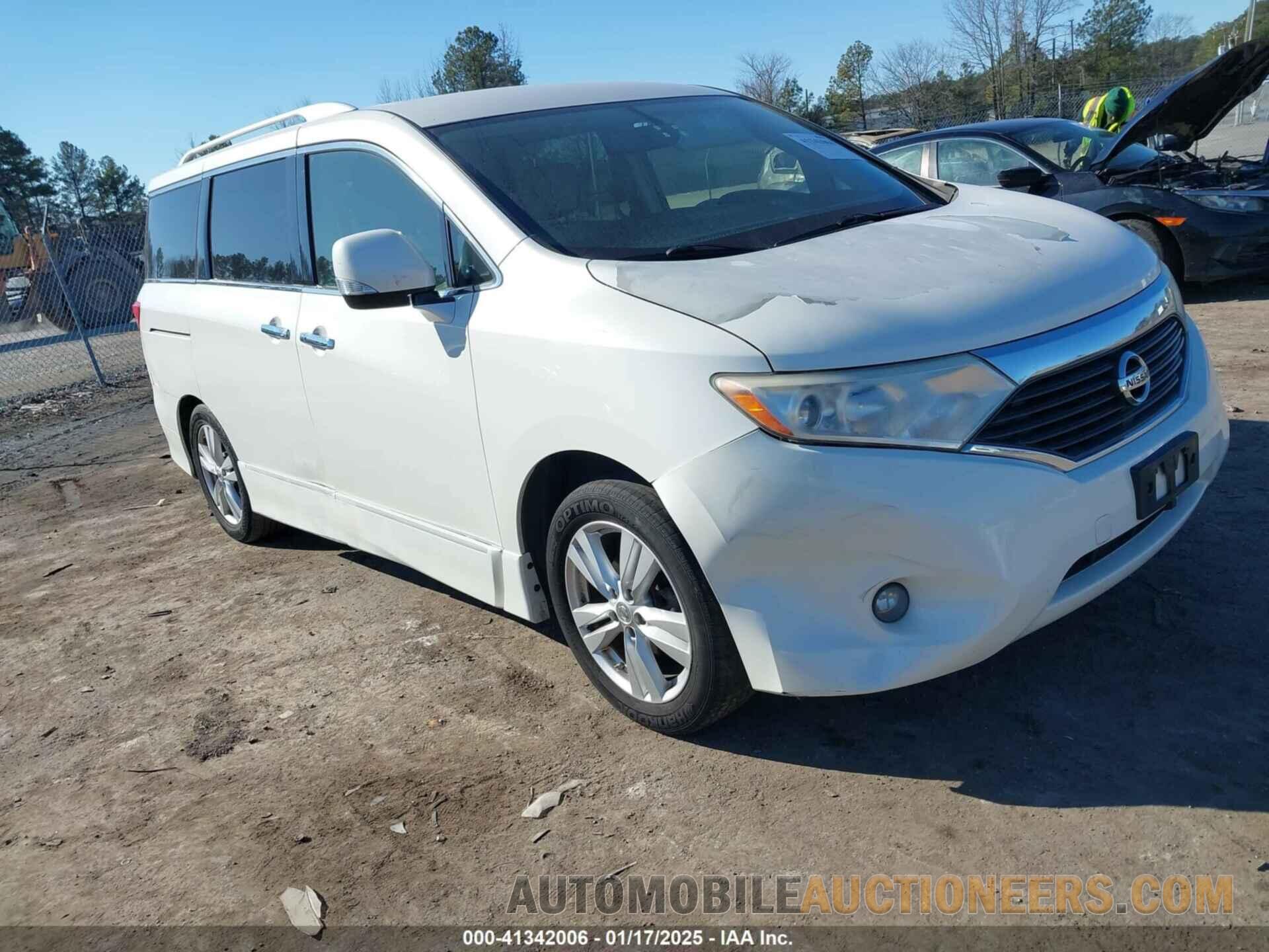 JN8AE2KP4D9064558 NISSAN QUEST 2013