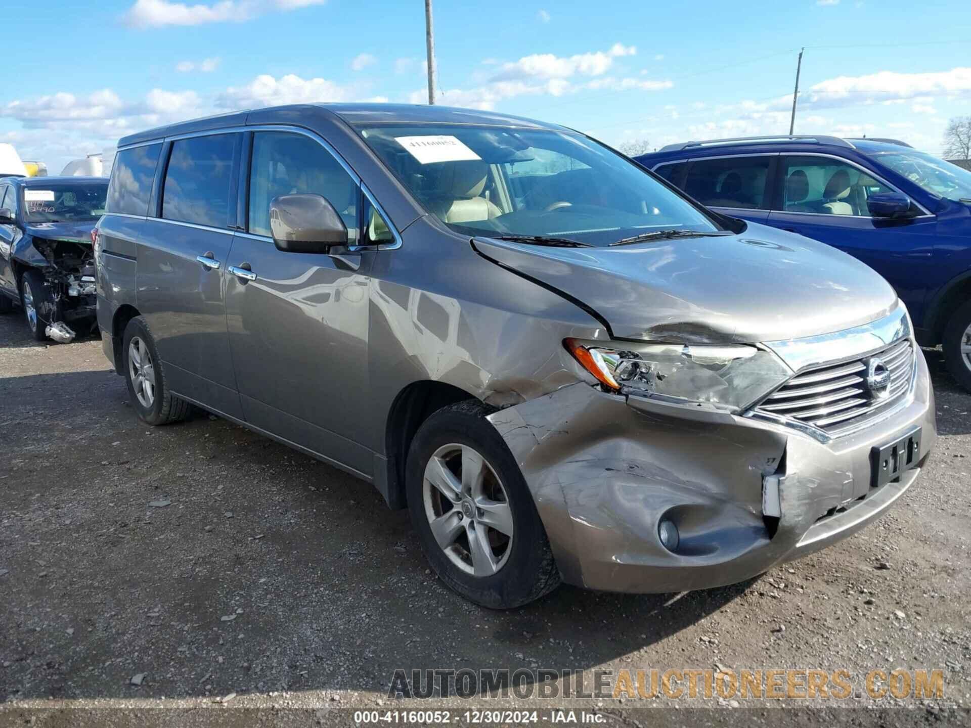 JN8AE2KP4E9103621 NISSAN QUEST 2014