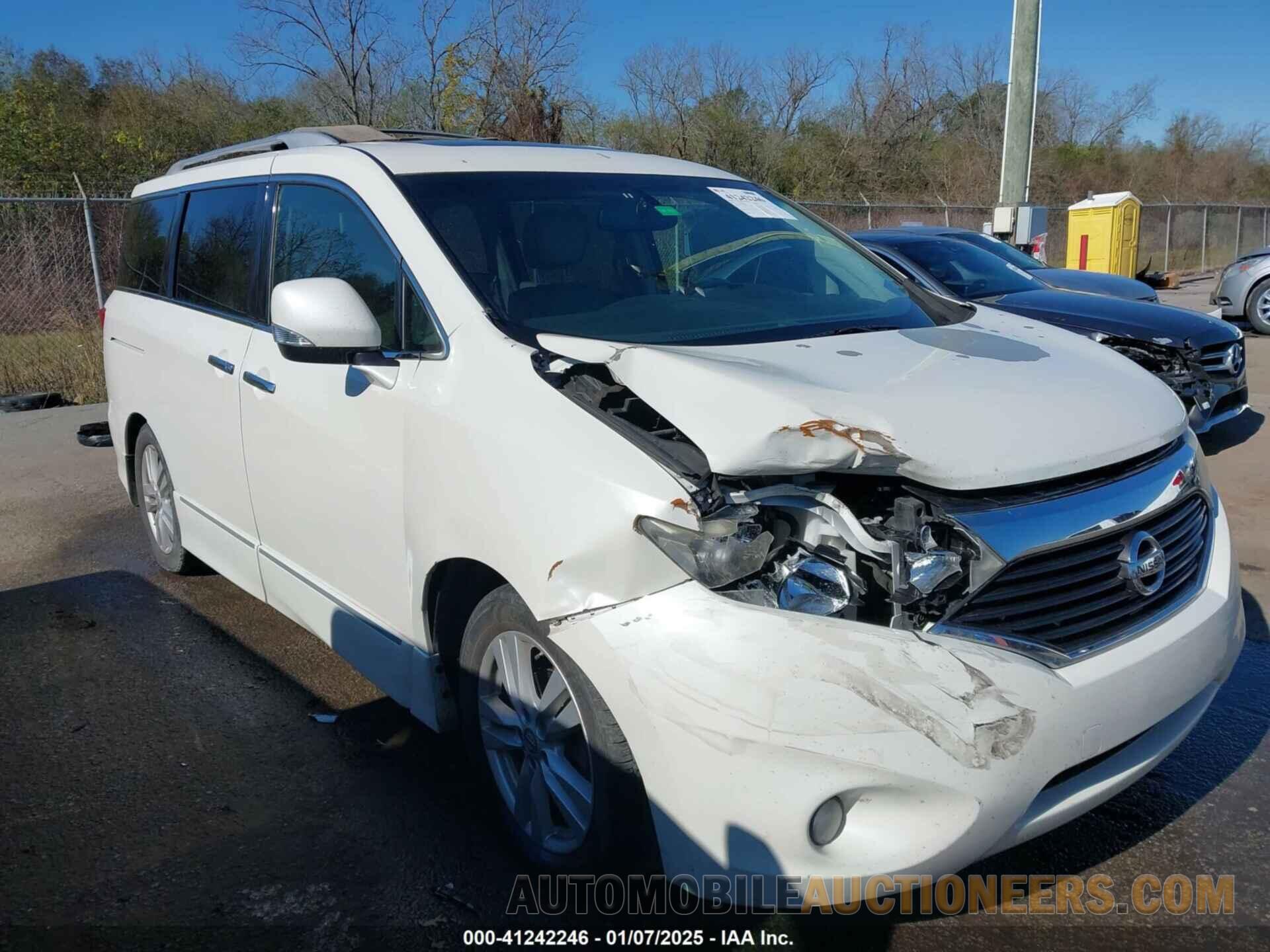 JN8AE2KP5D9060423 NISSAN QUEST 2013