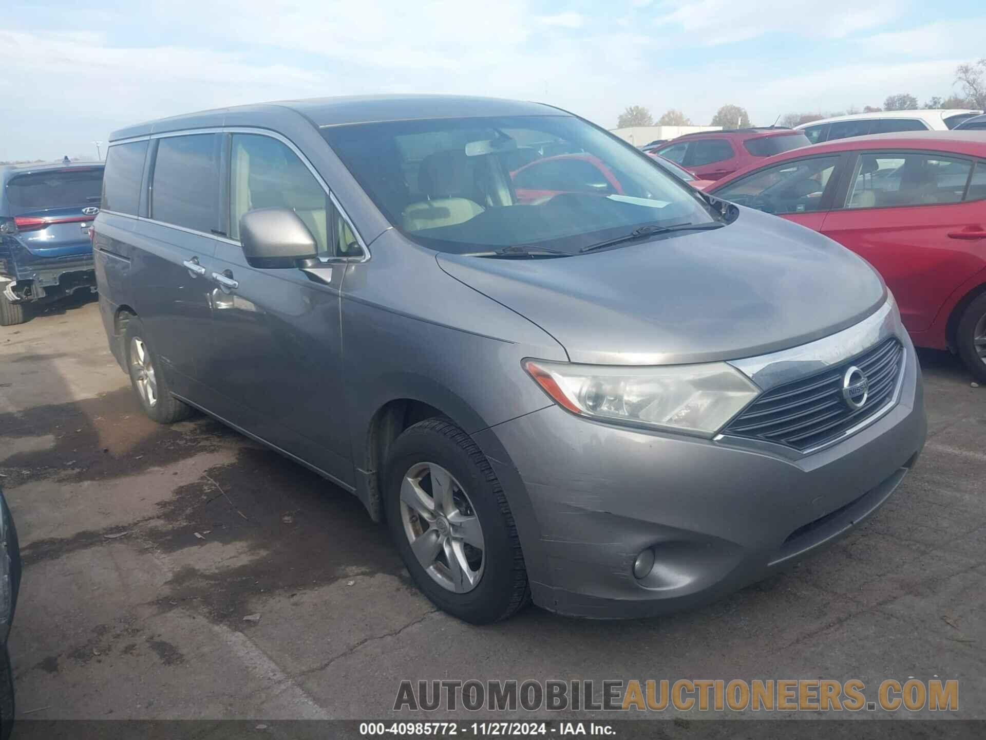 JN8AE2KP5D9070689 NISSAN QUEST 2013