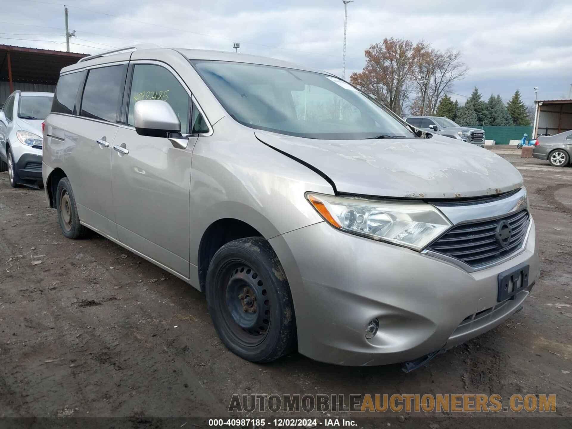 JN8AE2KP7C9037353 NISSAN QUEST 2012