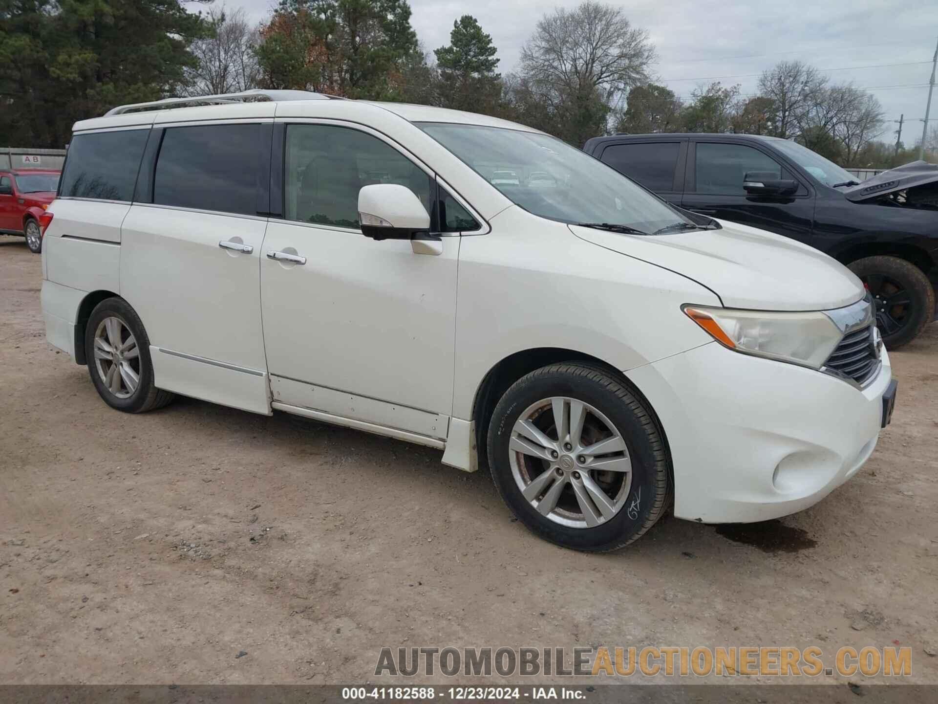 JN8AE2KP7E9105976 NISSAN QUEST 2014