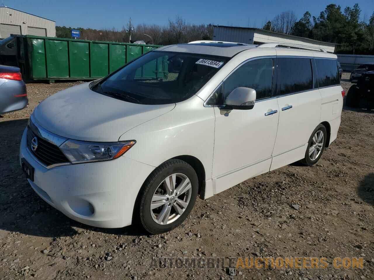 JN8AE2KP8C9032436 NISSAN QUEST 2012