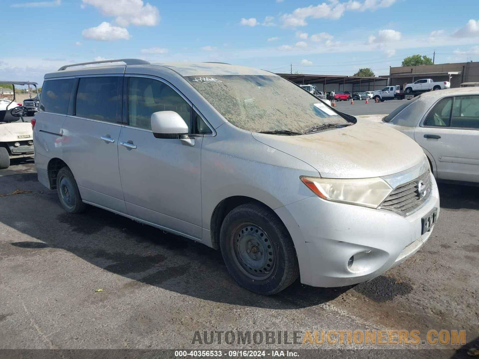 JN8AE2KP9C9041842 NISSAN QUEST 2012