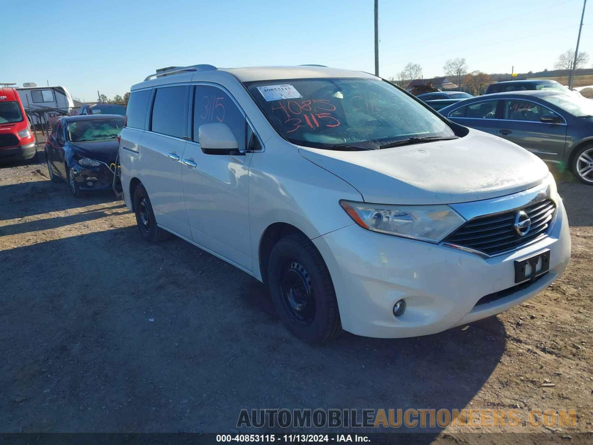 JN8AE2KP9C9045146 NISSAN QUEST 2012