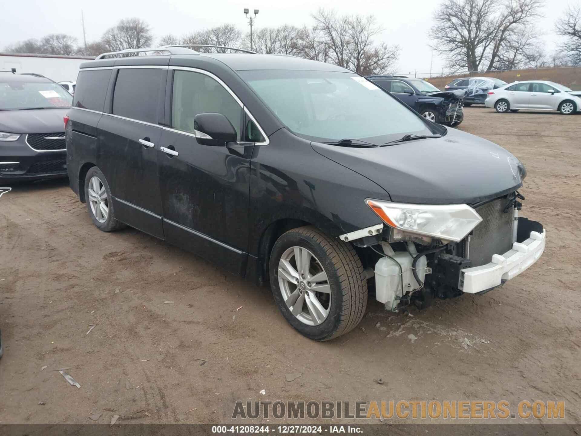 JN8AE2KP9C9050251 NISSAN QUEST 2012