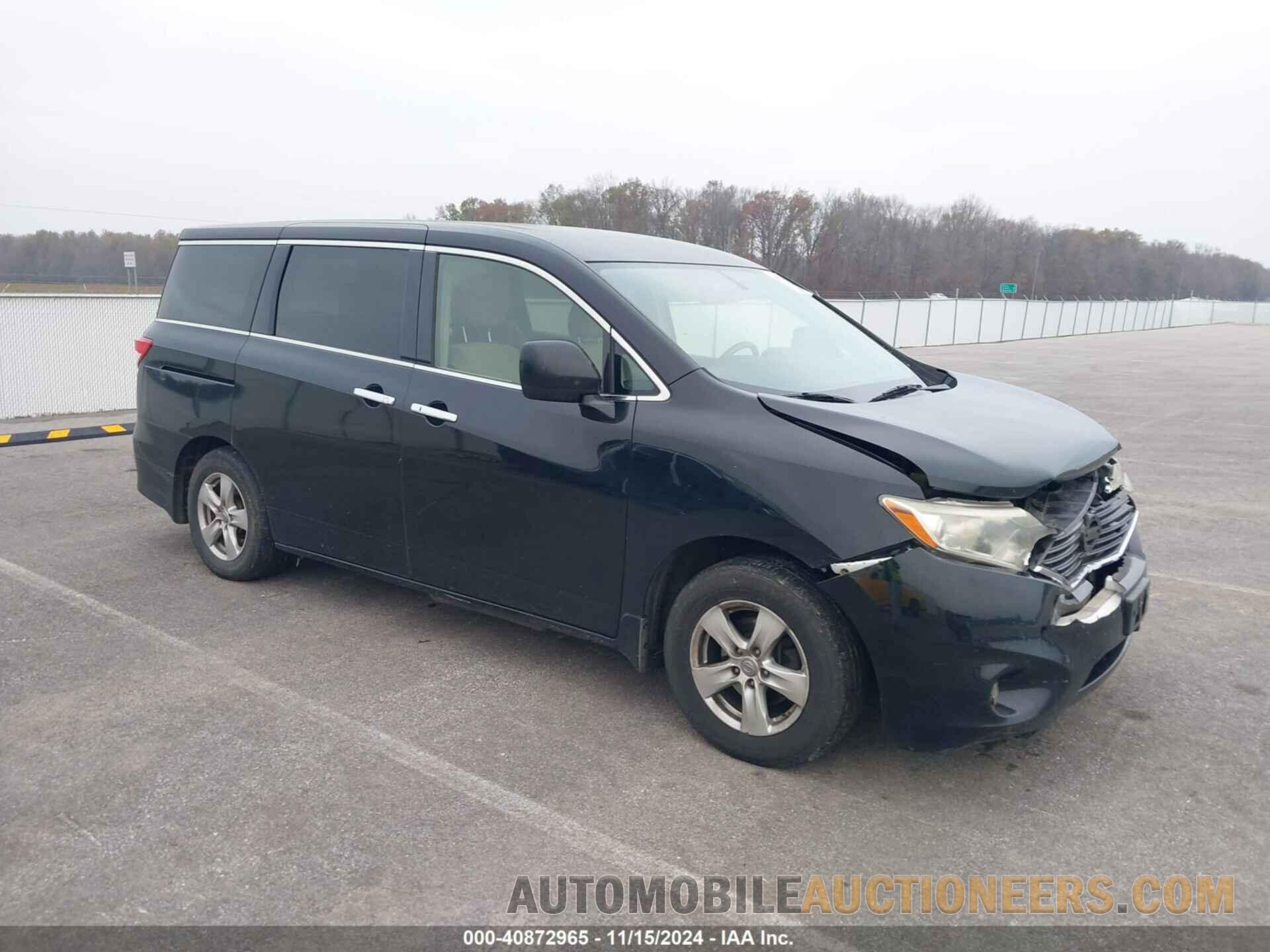 JN8AE2KP9D9060697 NISSAN QUEST 2013