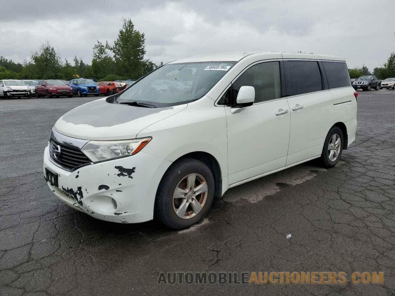 JN8AE2KP9D9065236 NISSAN QUEST 2013