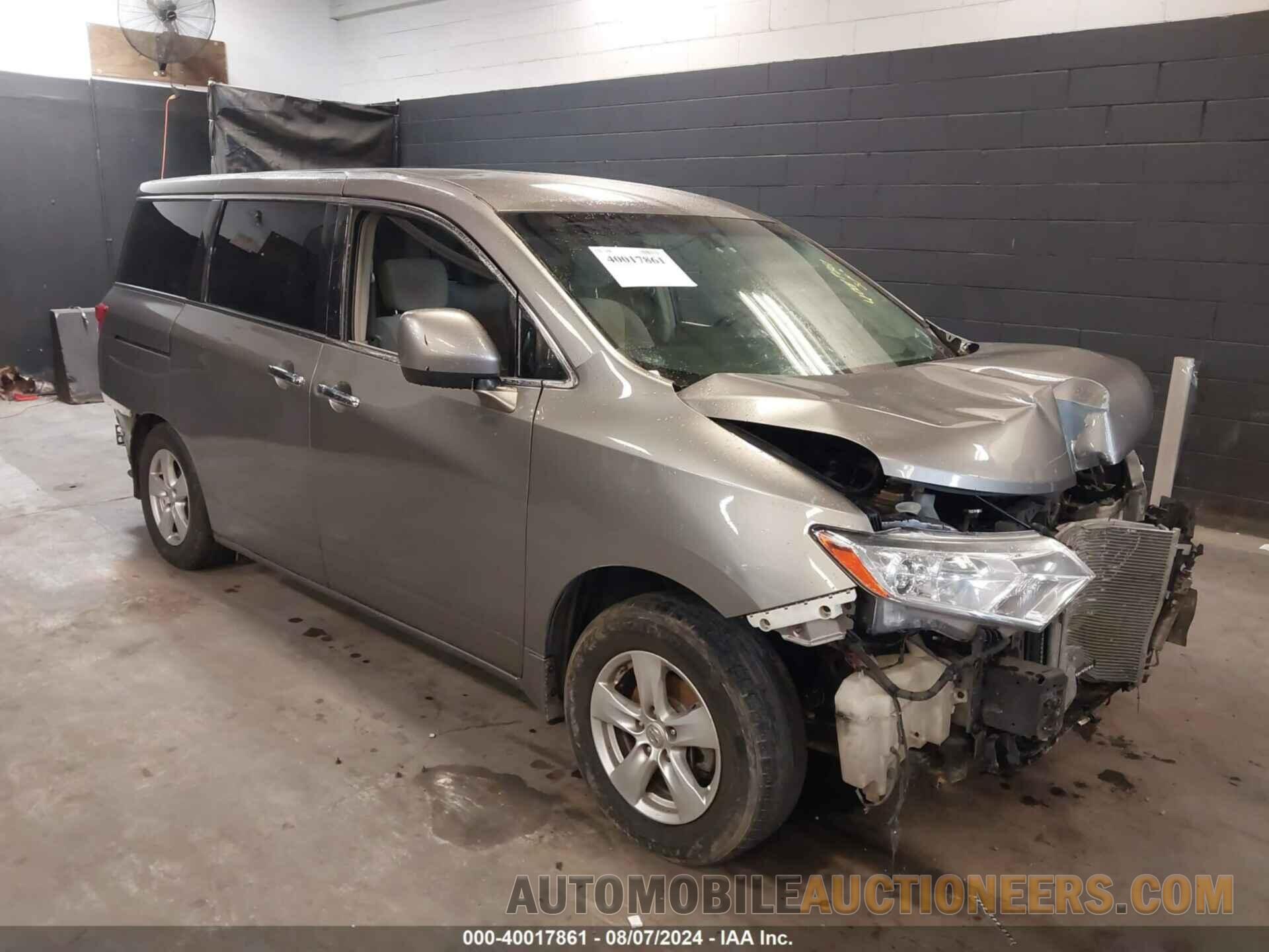 JN8AE2KP9D9068461 NISSAN QUEST 2013