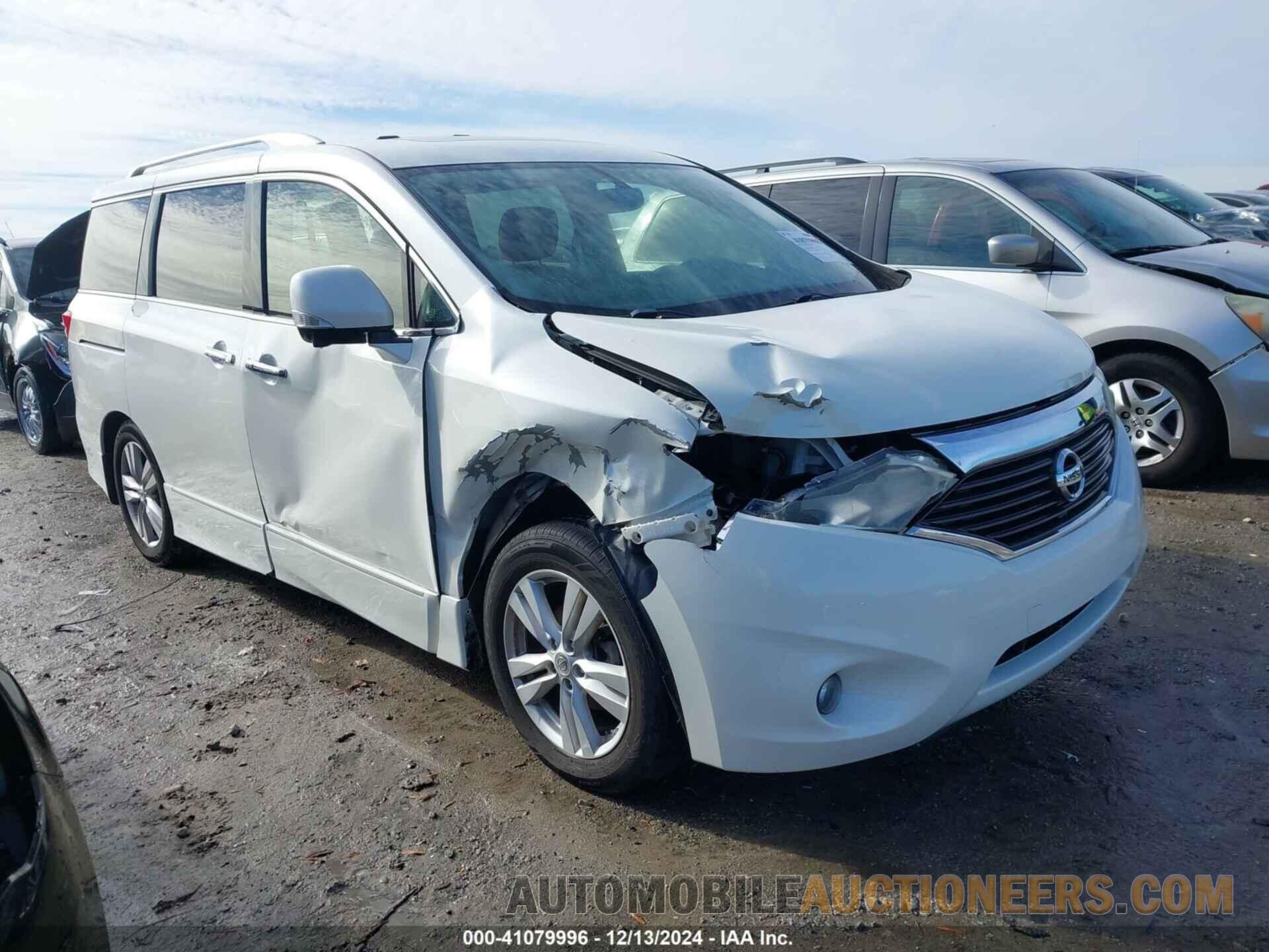 JN8AE2KP9D9068850 NISSAN QUEST 2013