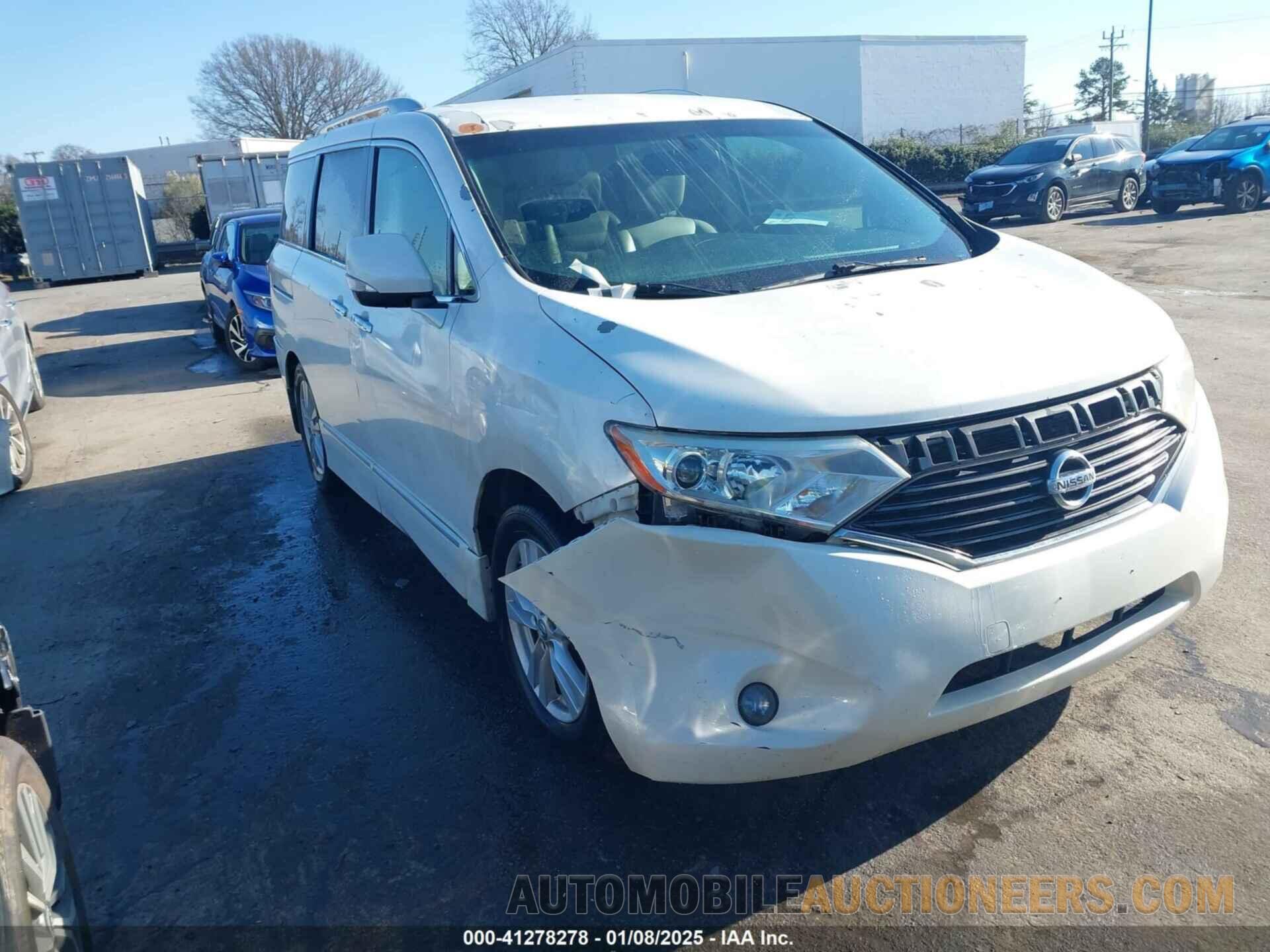 JN8AE2KPXC9035578 NISSAN QUEST 2012