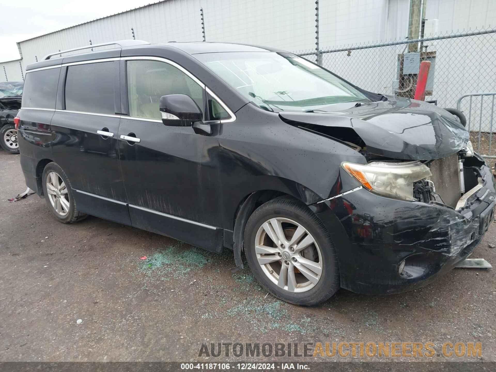 JN8AE2KPXC9049920 NISSAN QUEST 2012