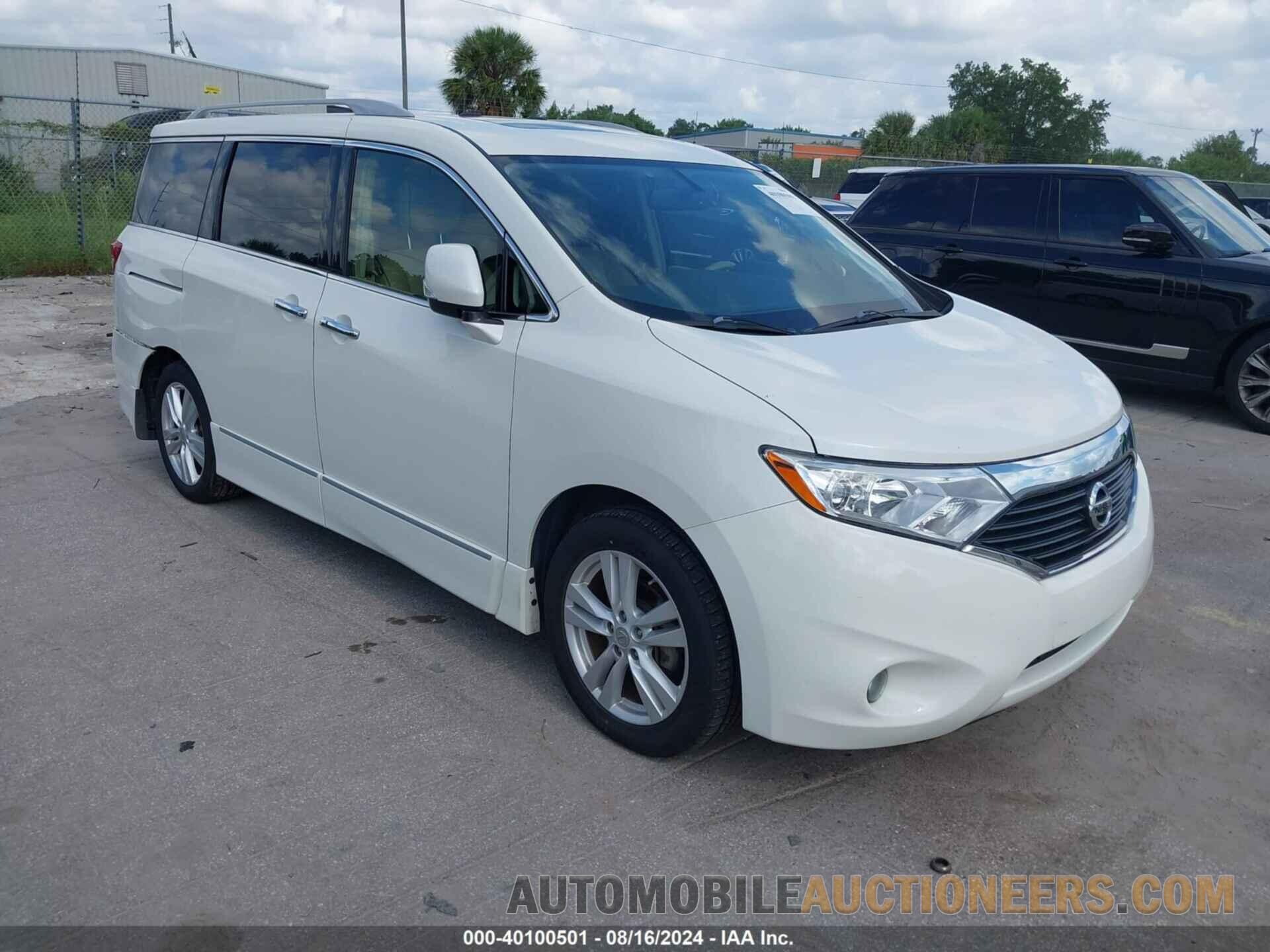 JN8AE2KPXD9070056 NISSAN QUEST 2013