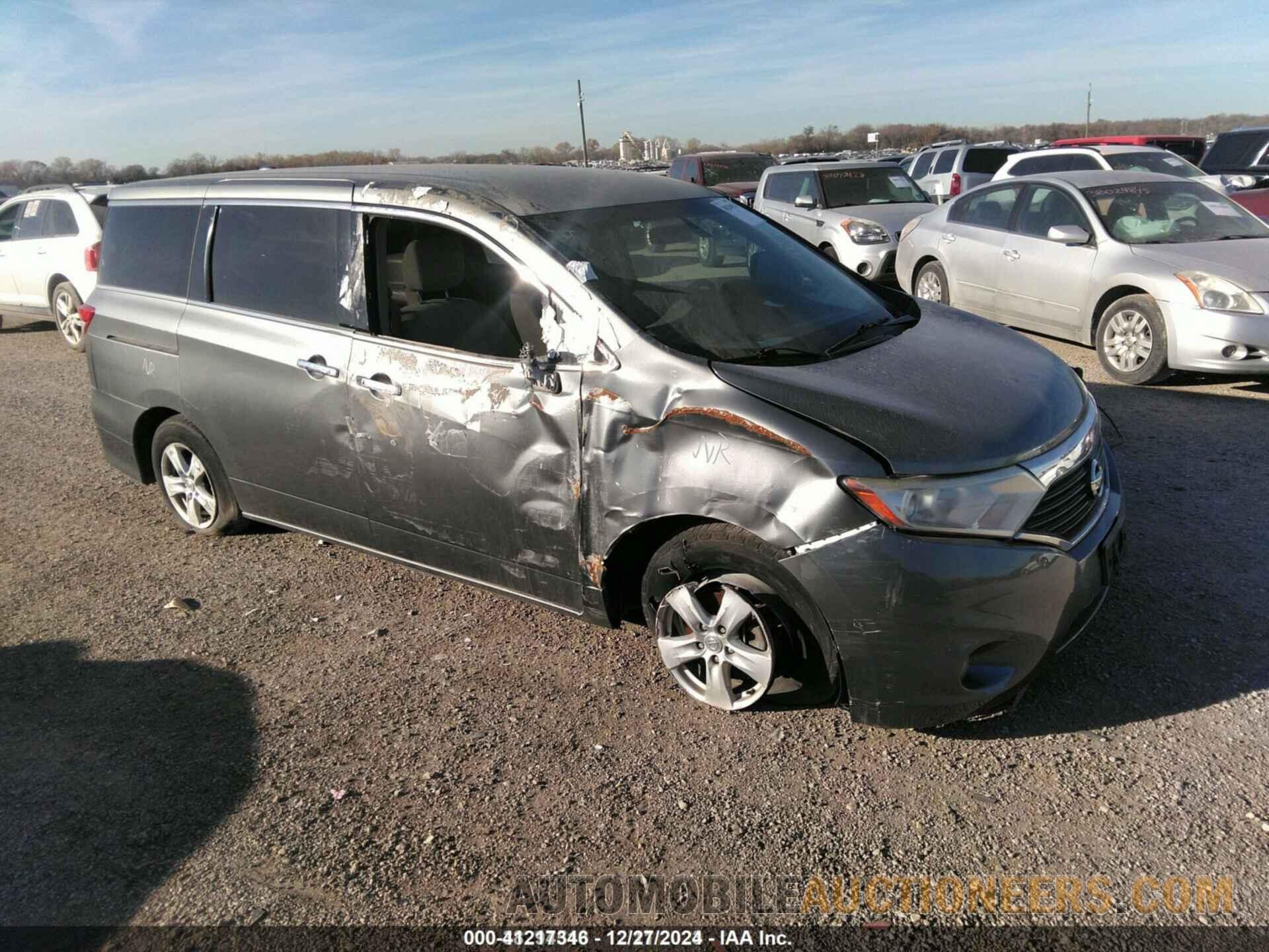 JN8AE2KPXF9127147 NISSAN QUEST 2015