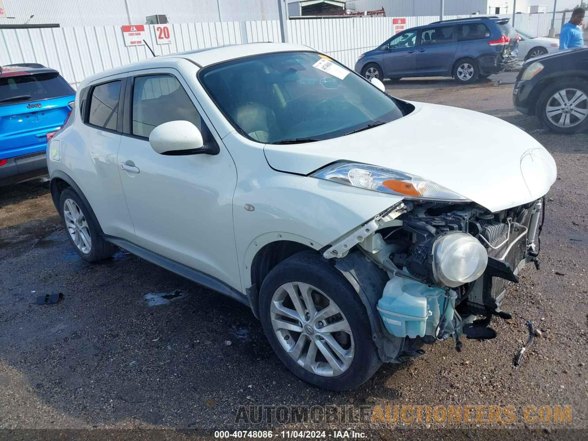 JN8AF5MR8CT104302 NISSAN JUKE 2012