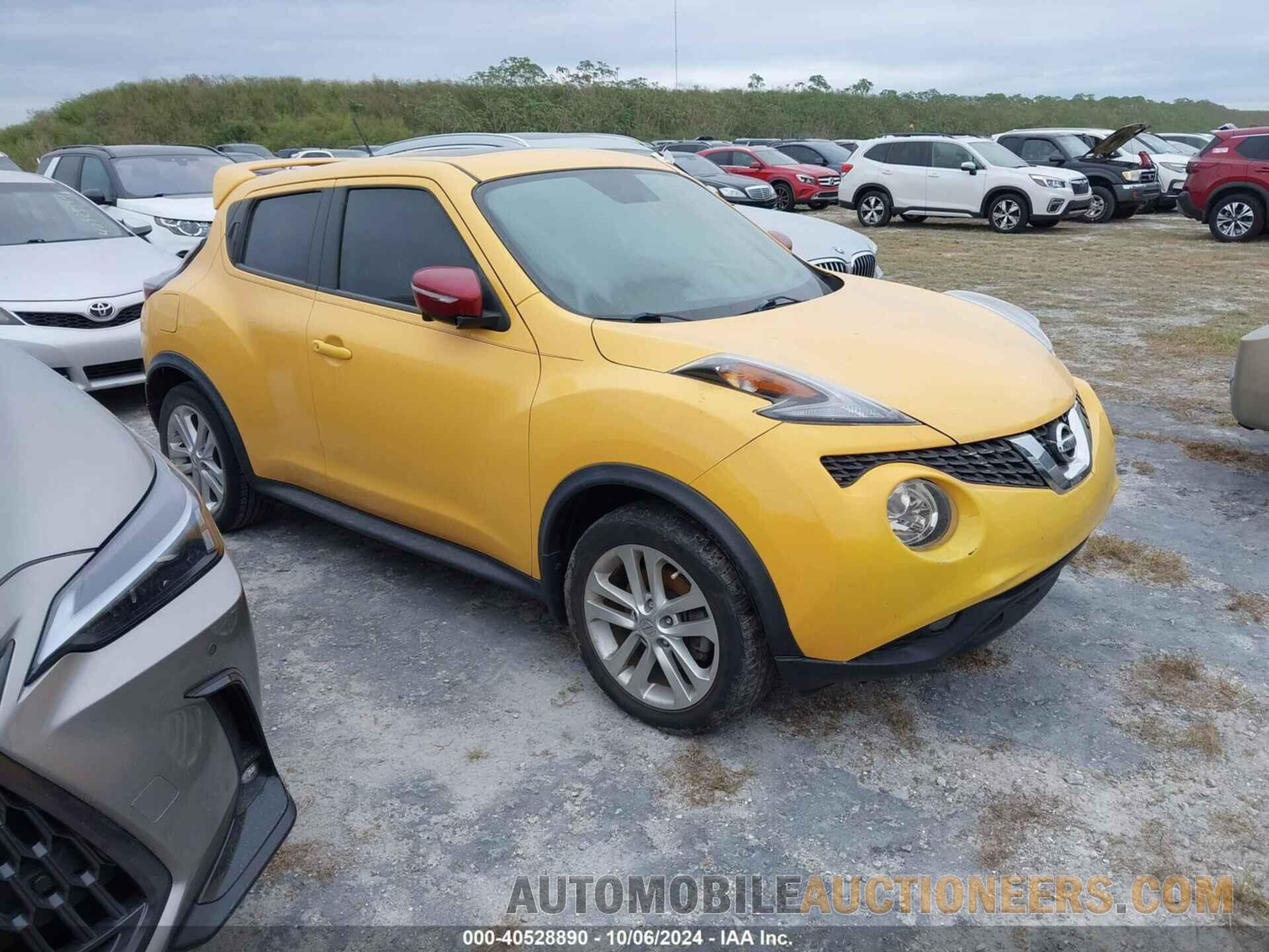 JN8AF5MR9FT506883 NISSAN JUKE 2015