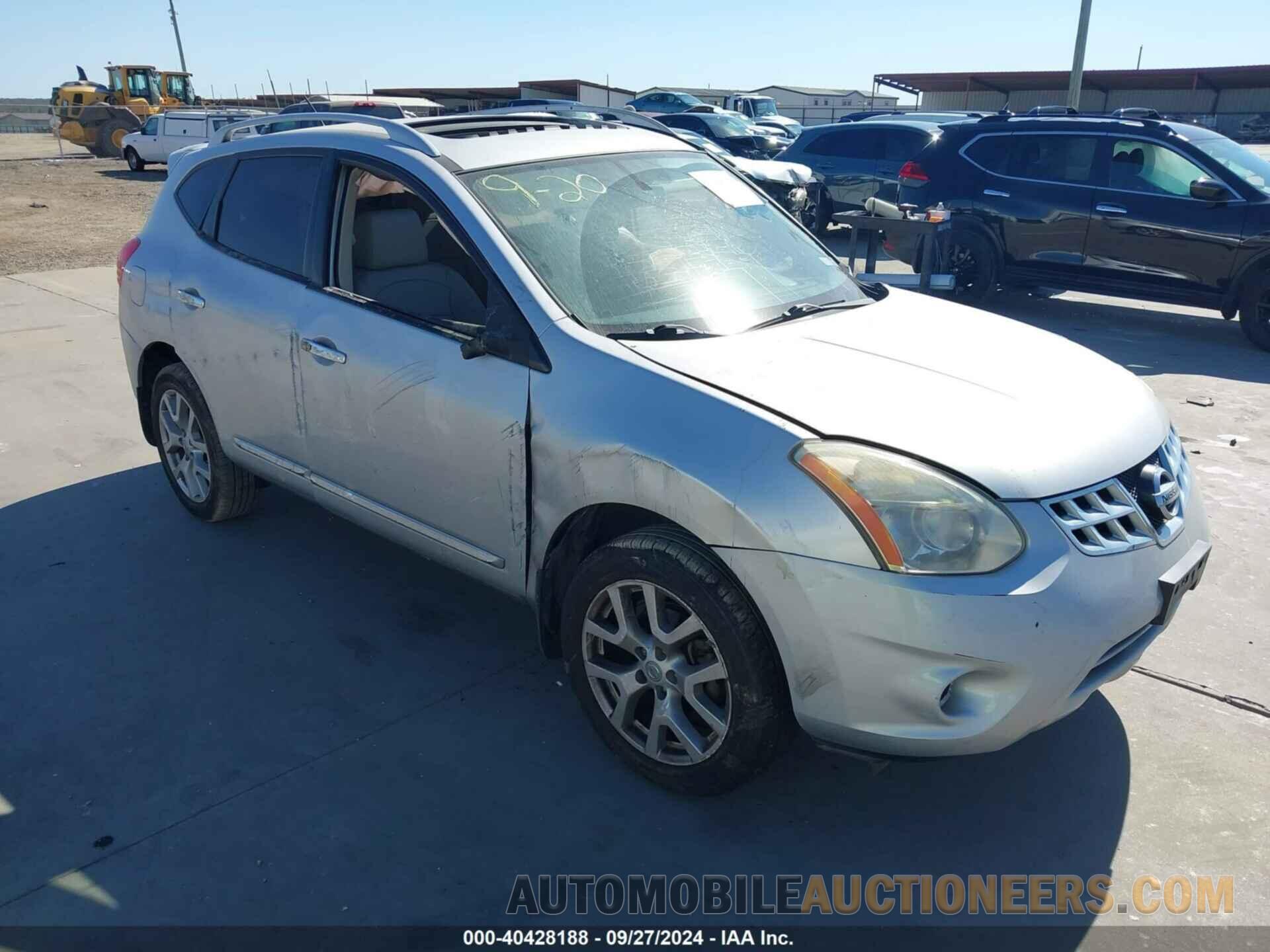 JN8AS5MT0DW003309 NISSAN ROGUE 2013