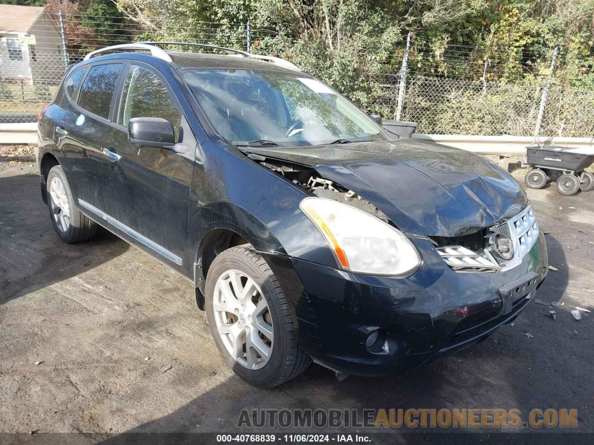 JN8AS5MT1CW254905 NISSAN ROGUE 2012