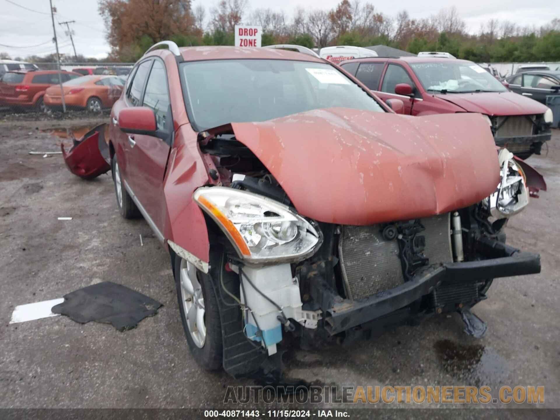 JN8AS5MT2BW187889 NISSAN ROGUE 2011