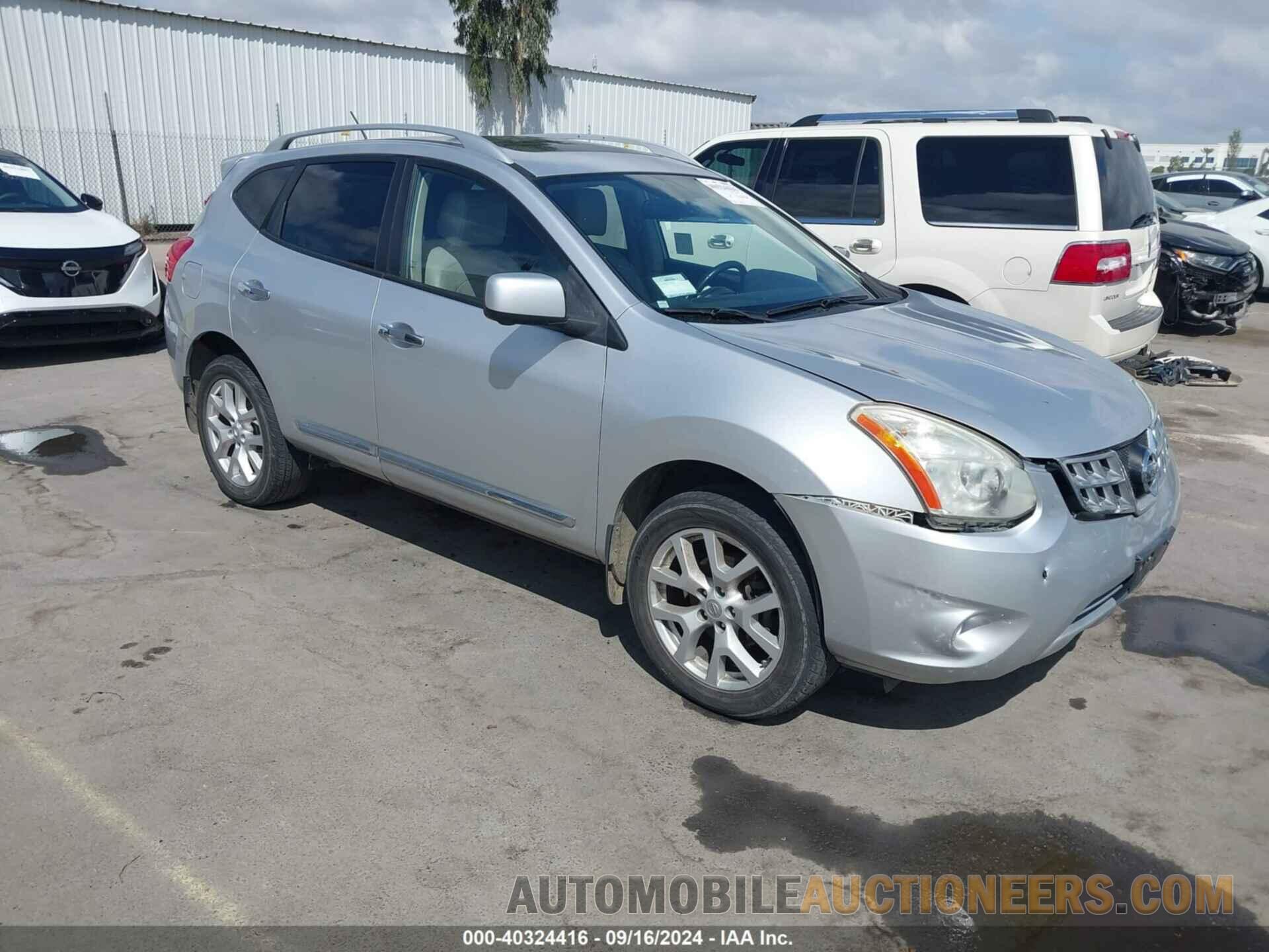 JN8AS5MT2CW282406 NISSAN ROGUE 2012