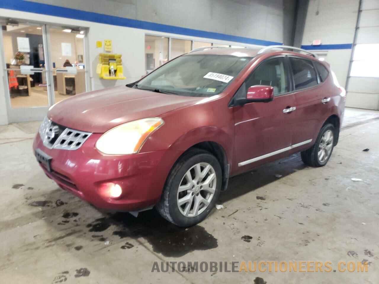 JN8AS5MT2DW021343 NISSAN ROGUE 2013