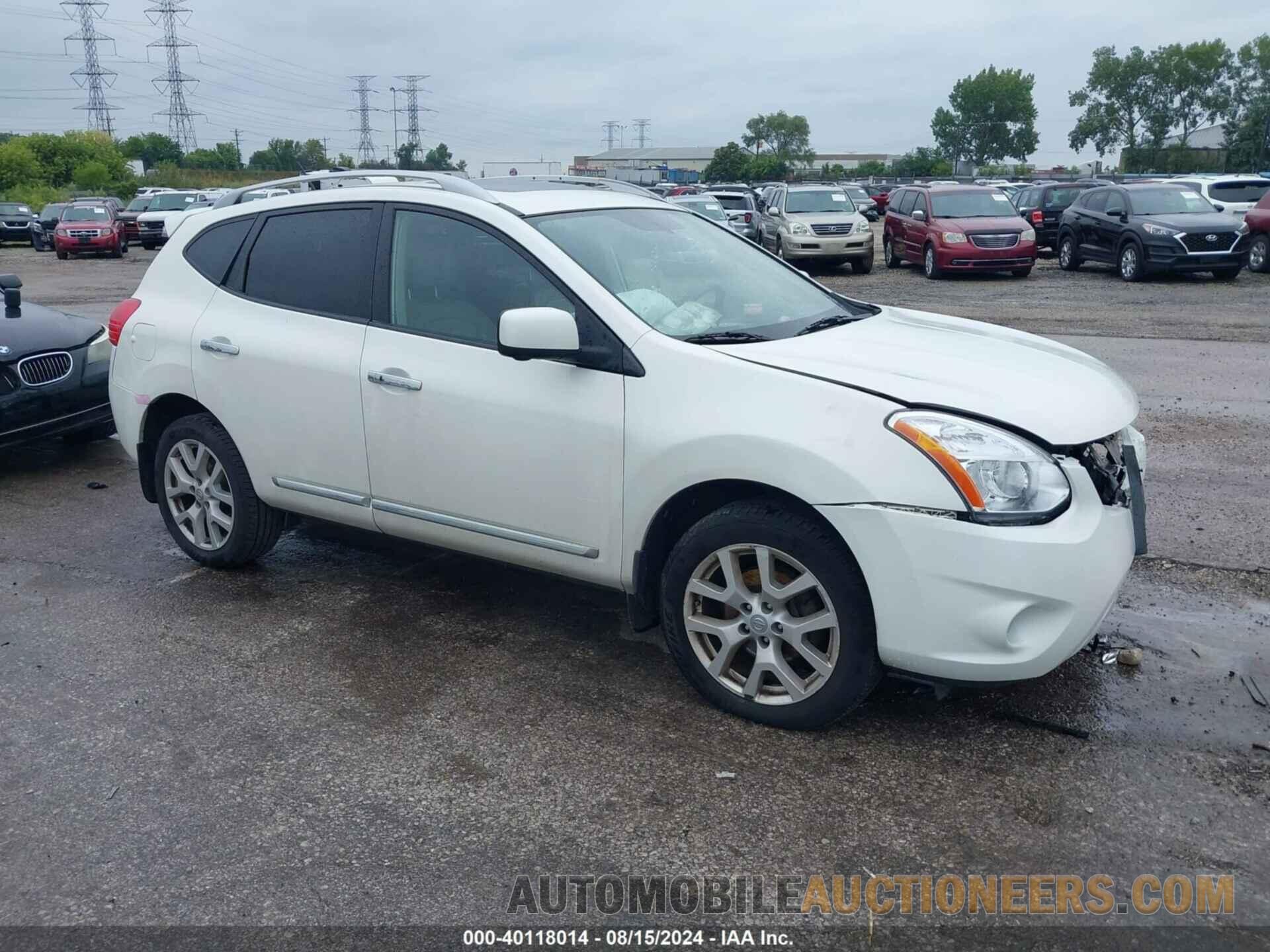 JN8AS5MT5CW252879 NISSAN ROGUE 2012