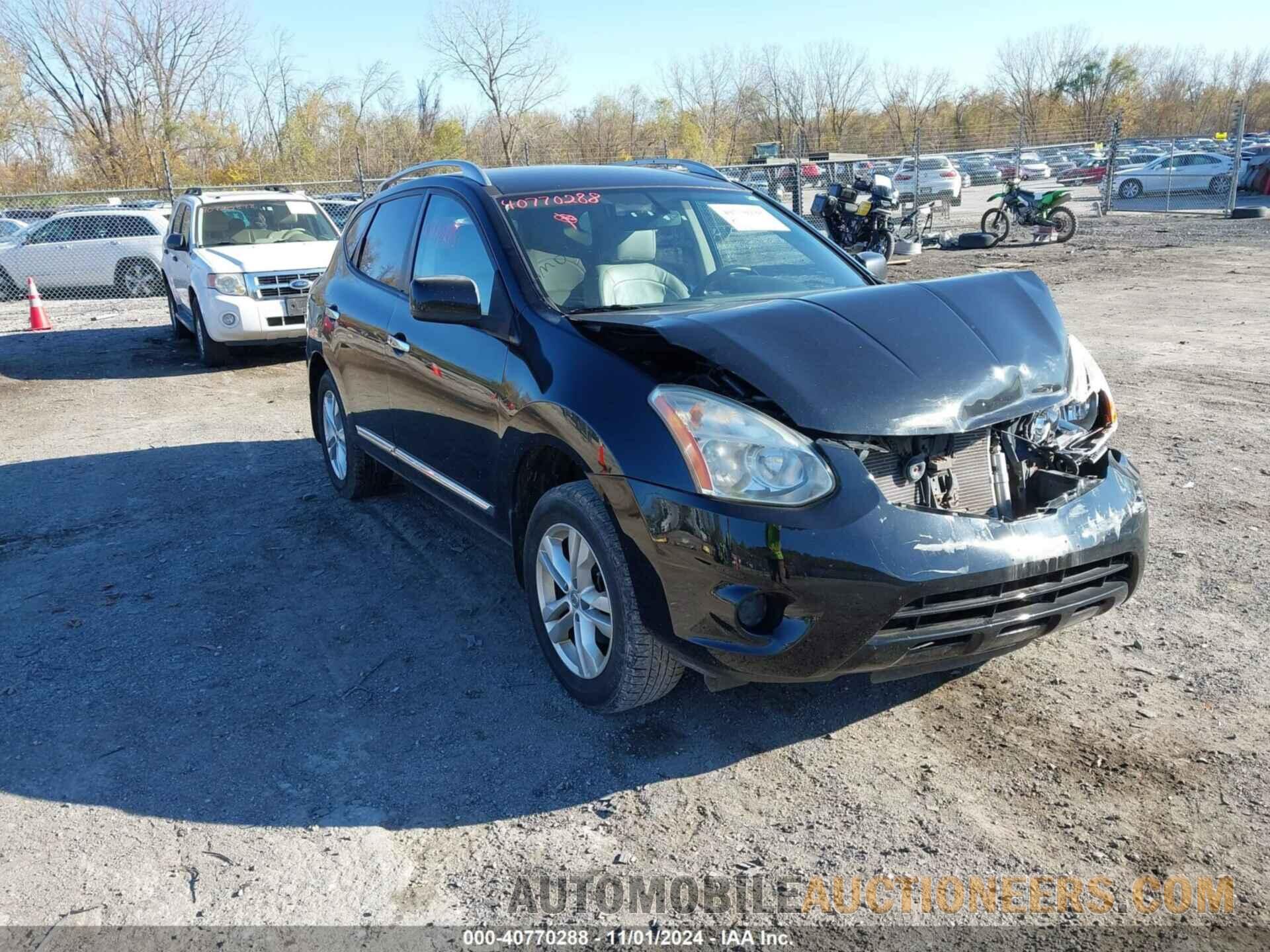 JN8AS5MT5CW601040 NISSAN ROGUE 2012