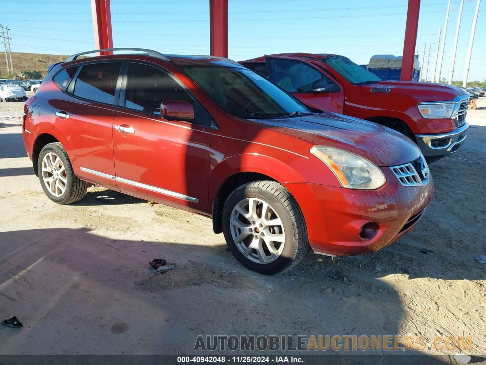 JN8AS5MT5DW523084 NISSAN ROGUE 2013