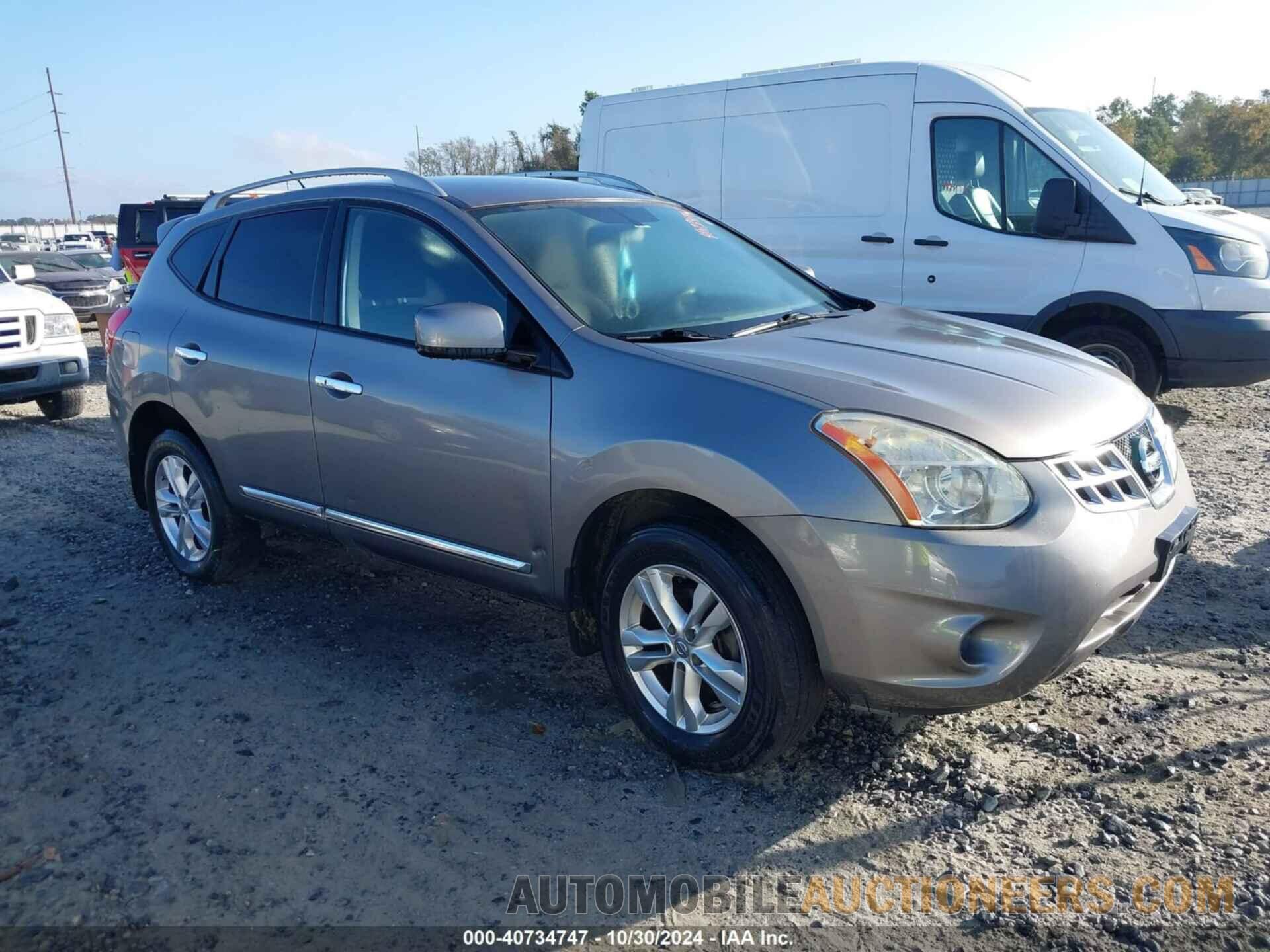 JN8AS5MT5DW544369 NISSAN ROGUE 2013