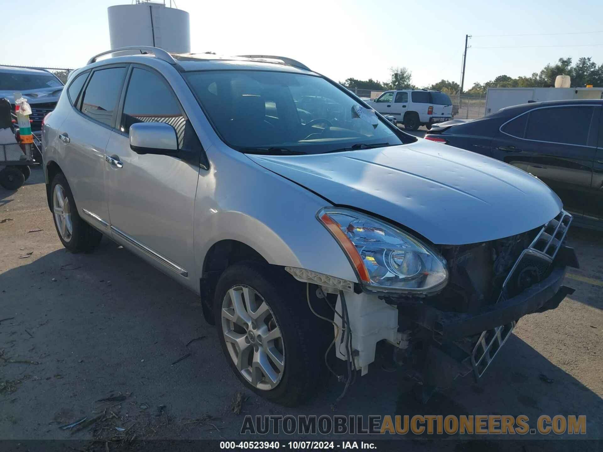 JN8AS5MT7DW020057 NISSAN ROGUE 2013