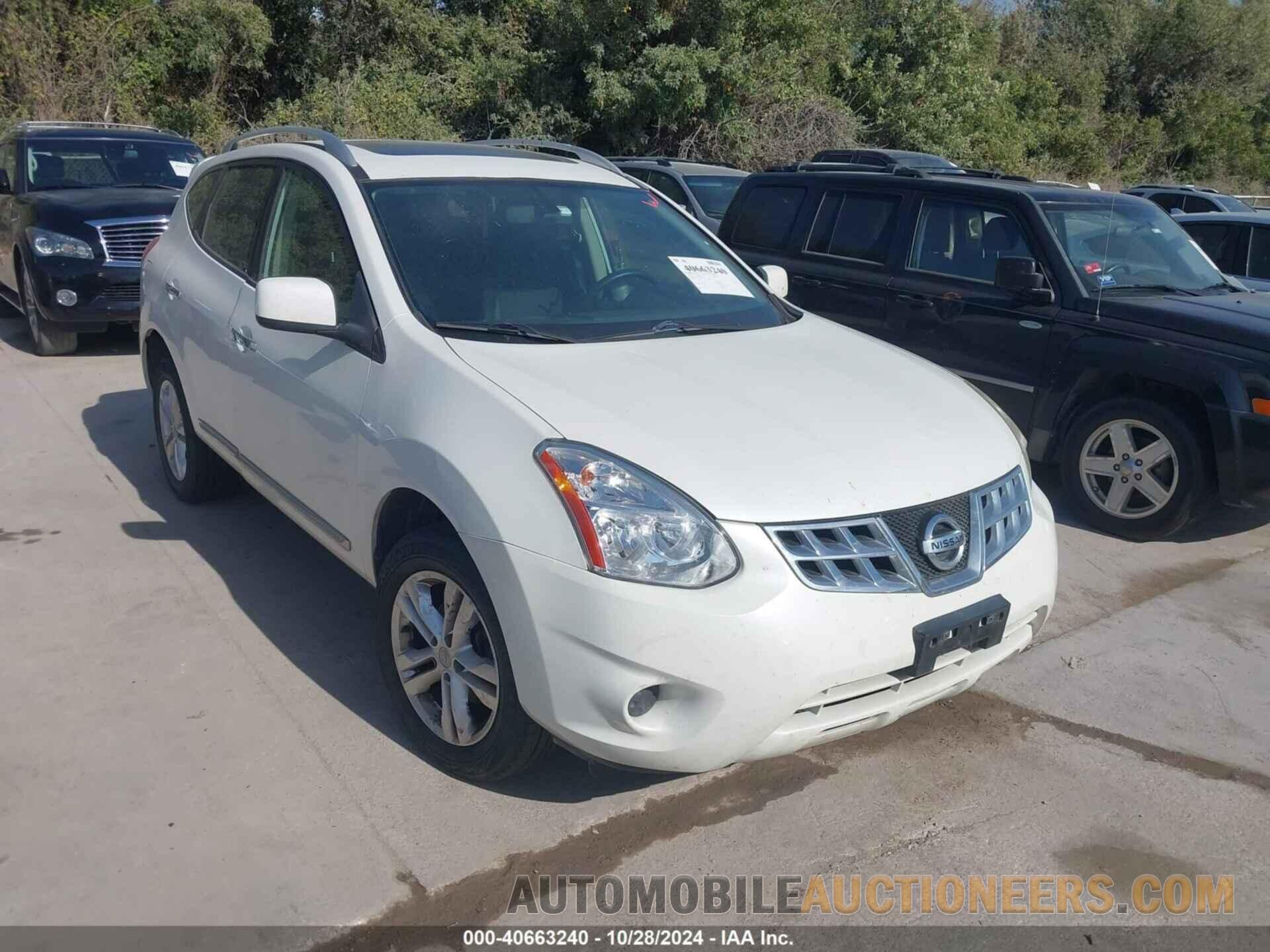 JN8AS5MT8CW263598 NISSAN ROGUE 2012