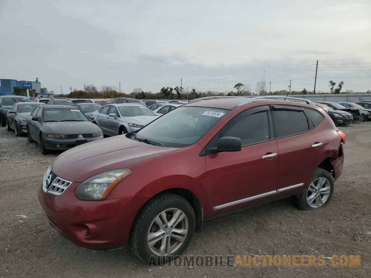 JN8AS5MT8FW662239 NISSAN ROGUE 2015