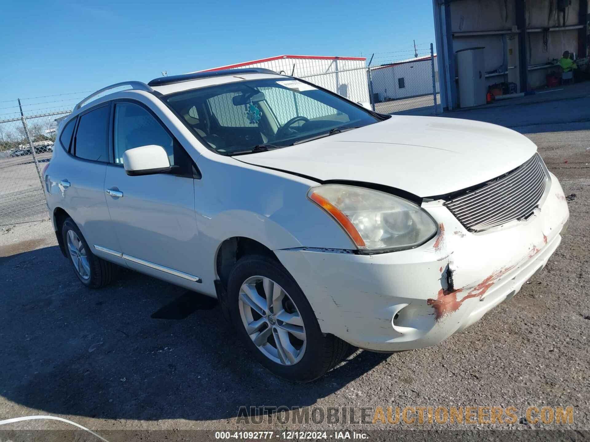 JN8AS5MT9CW284315 NISSAN ROGUE 2012