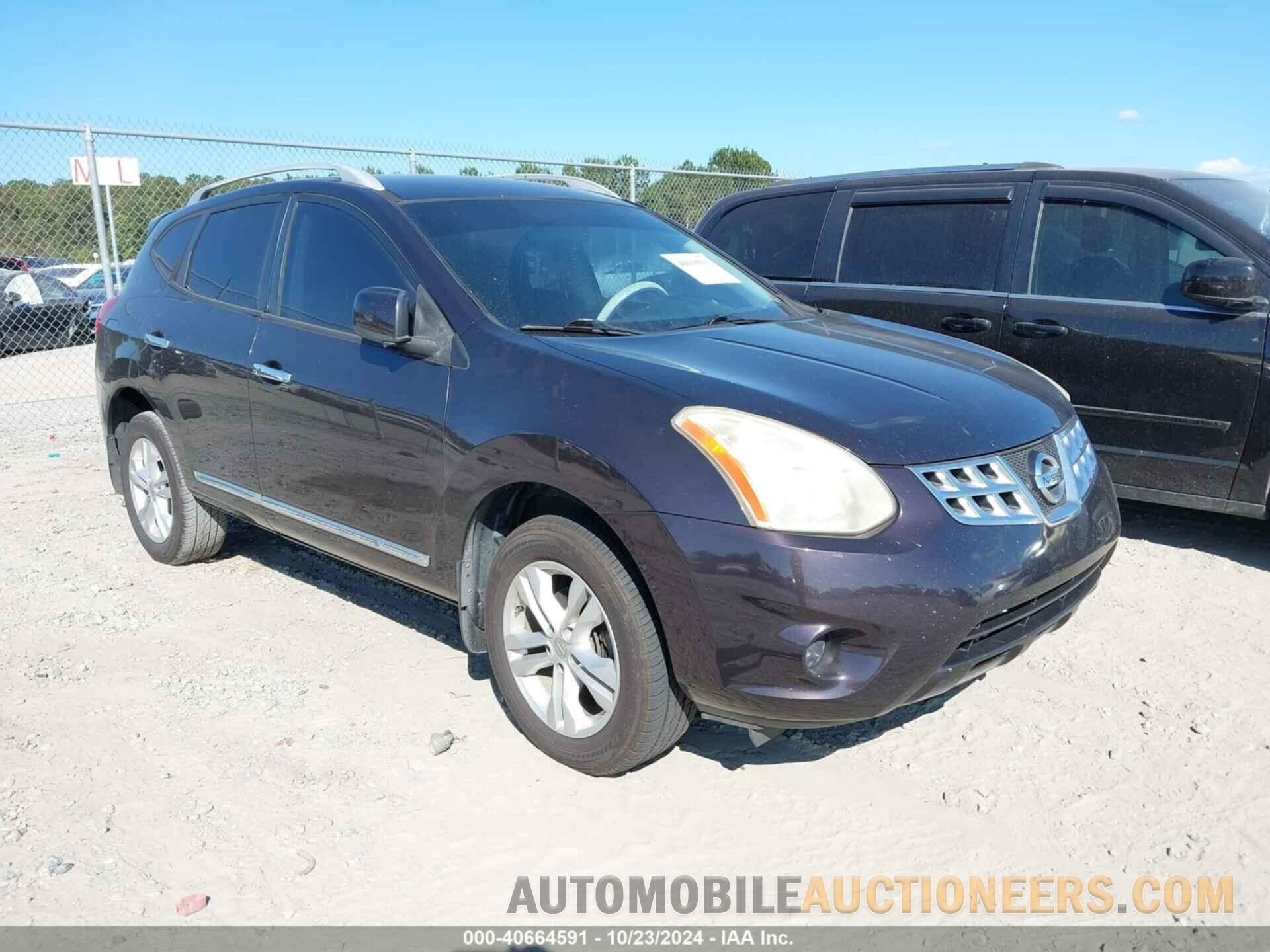 JN8AS5MT9CW303719 NISSAN ROGUE 2012